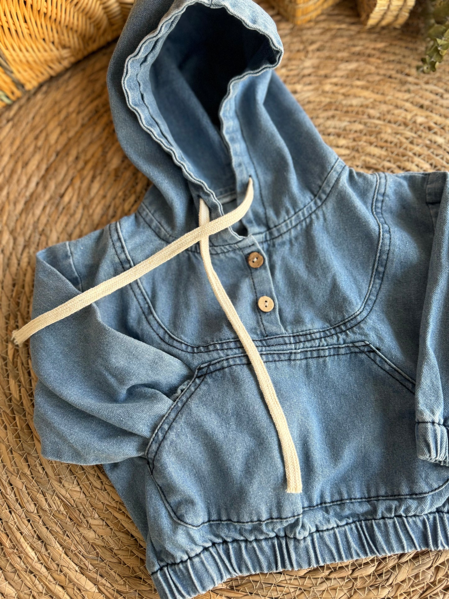 Brooks Denim Hoodie