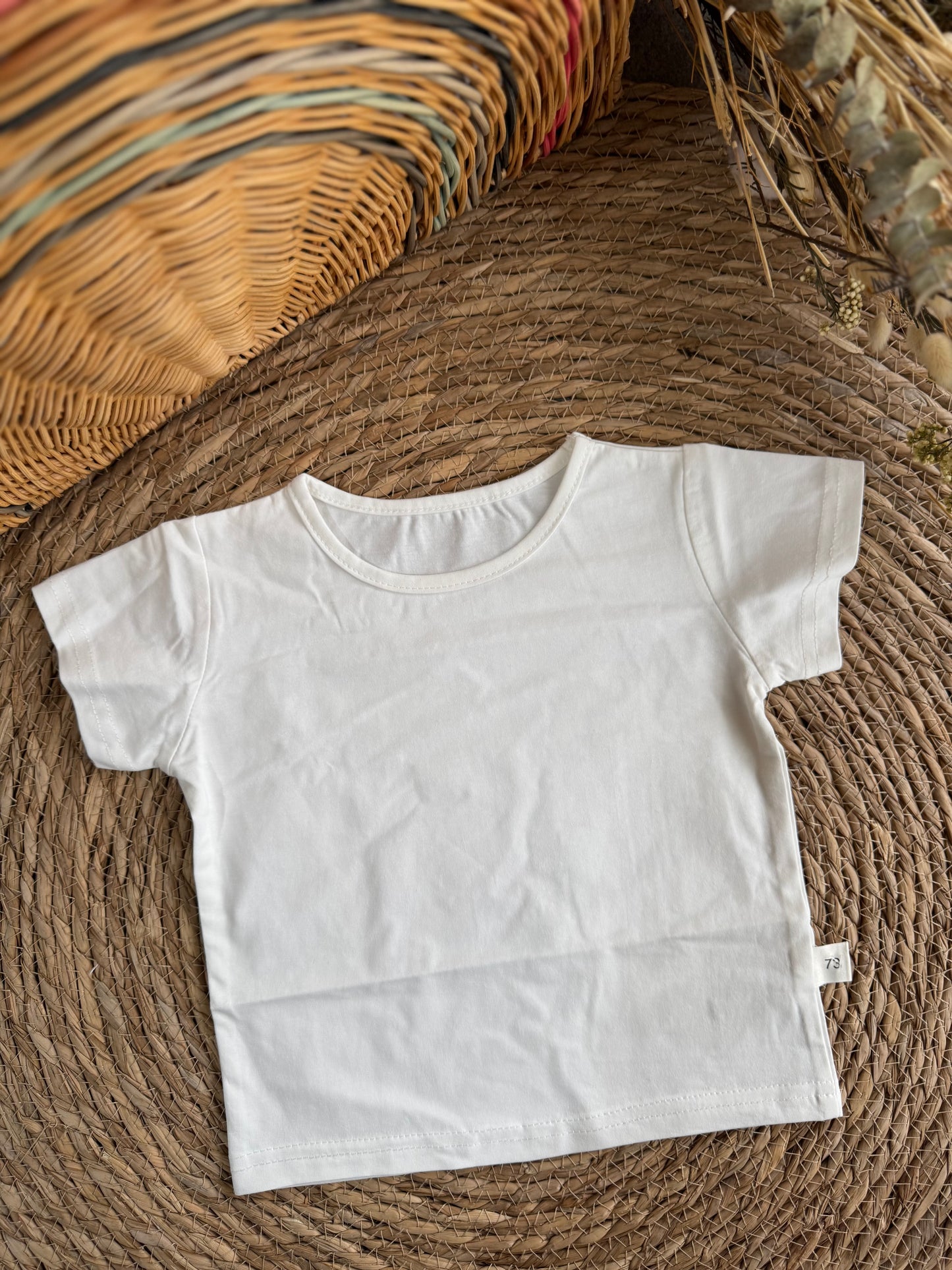 Cotton White Tshirt