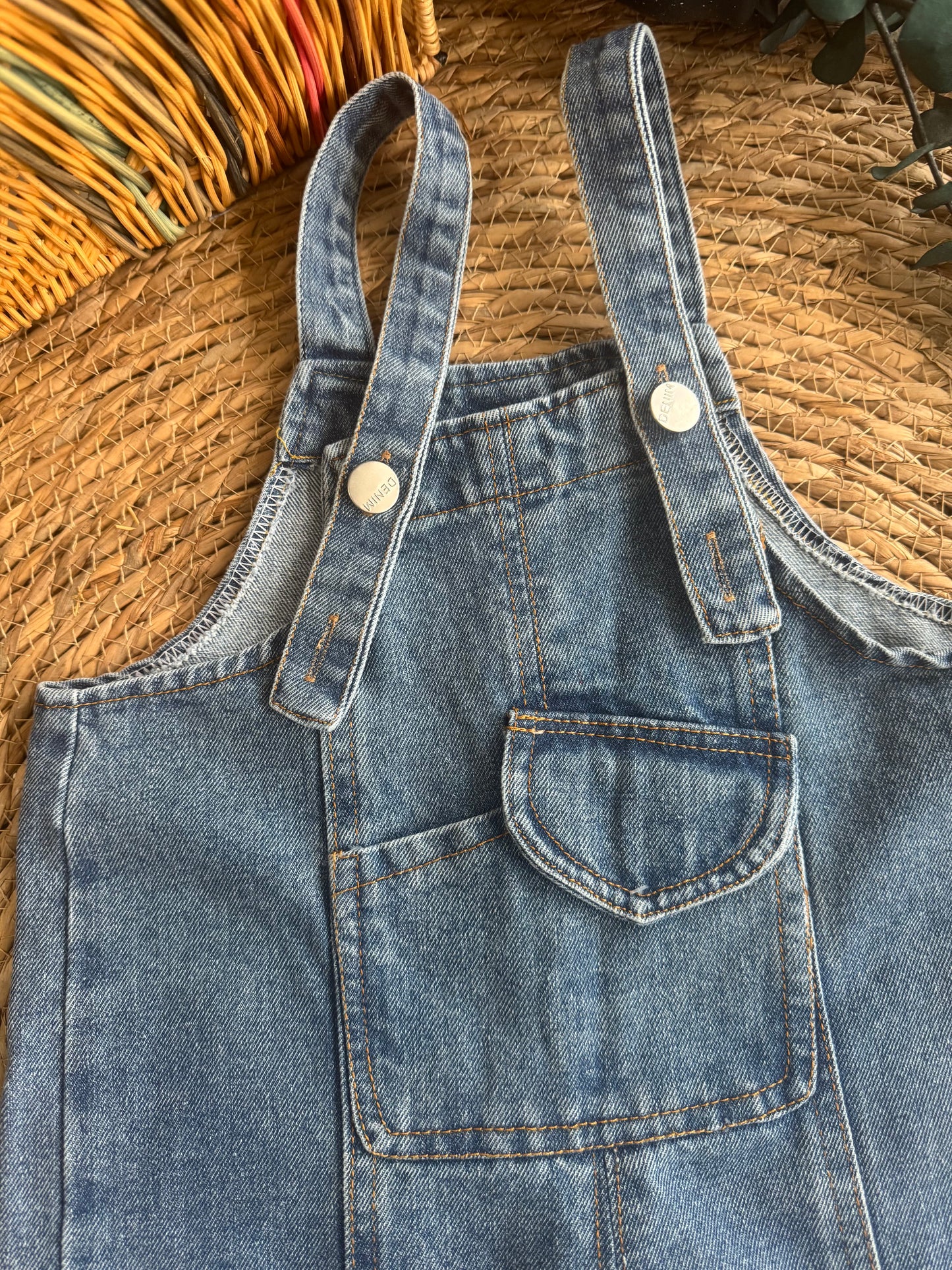 Oversized Denim Jumpsuit