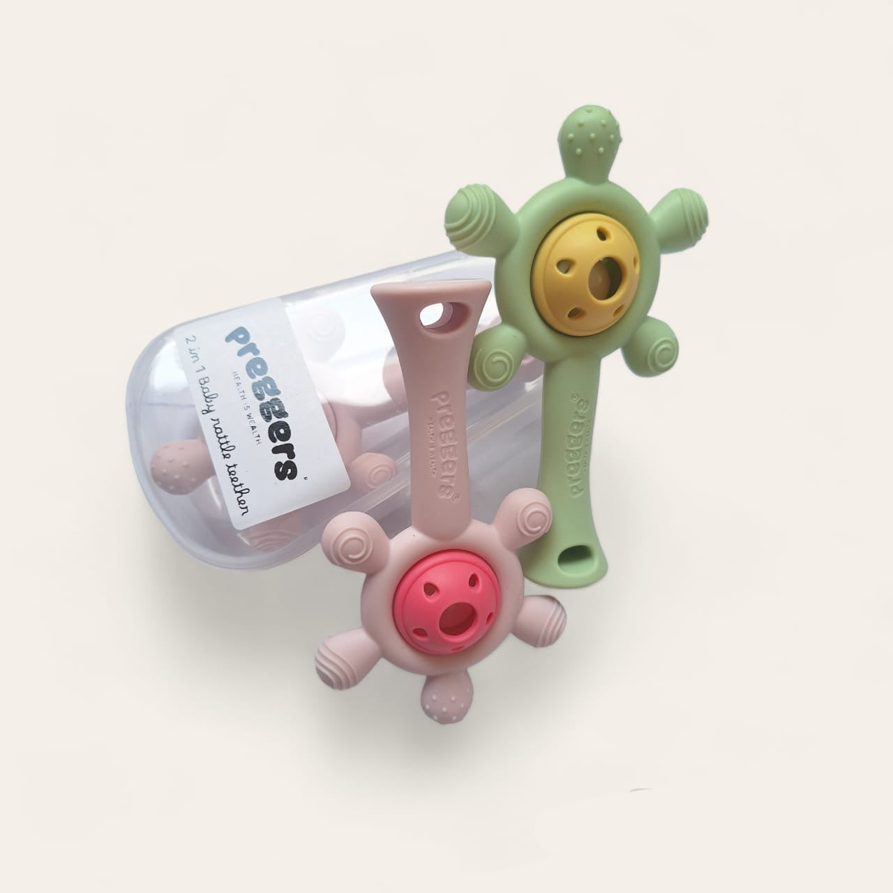 Teether Rattle With Case