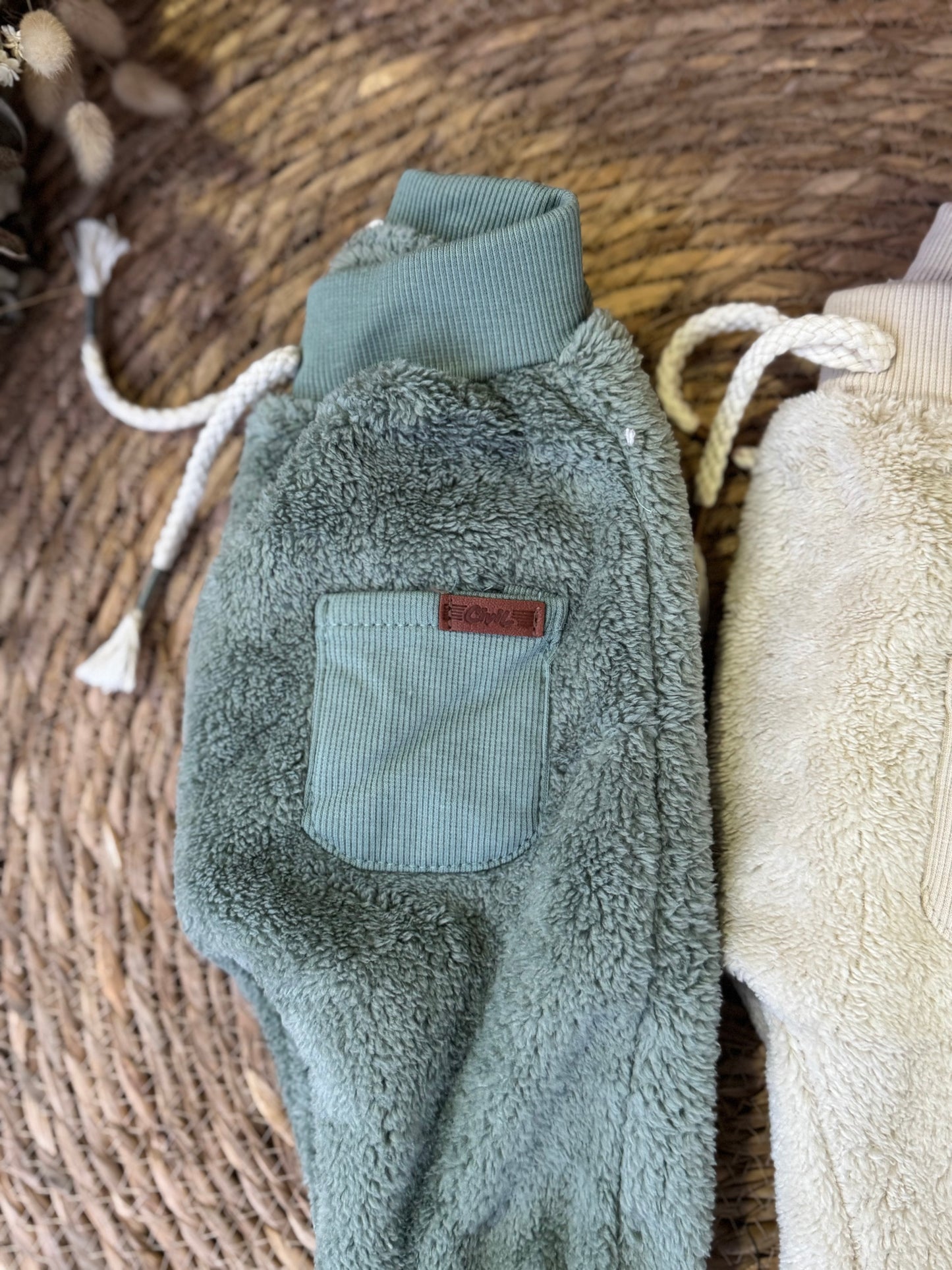 Teddy Fleece Joggers