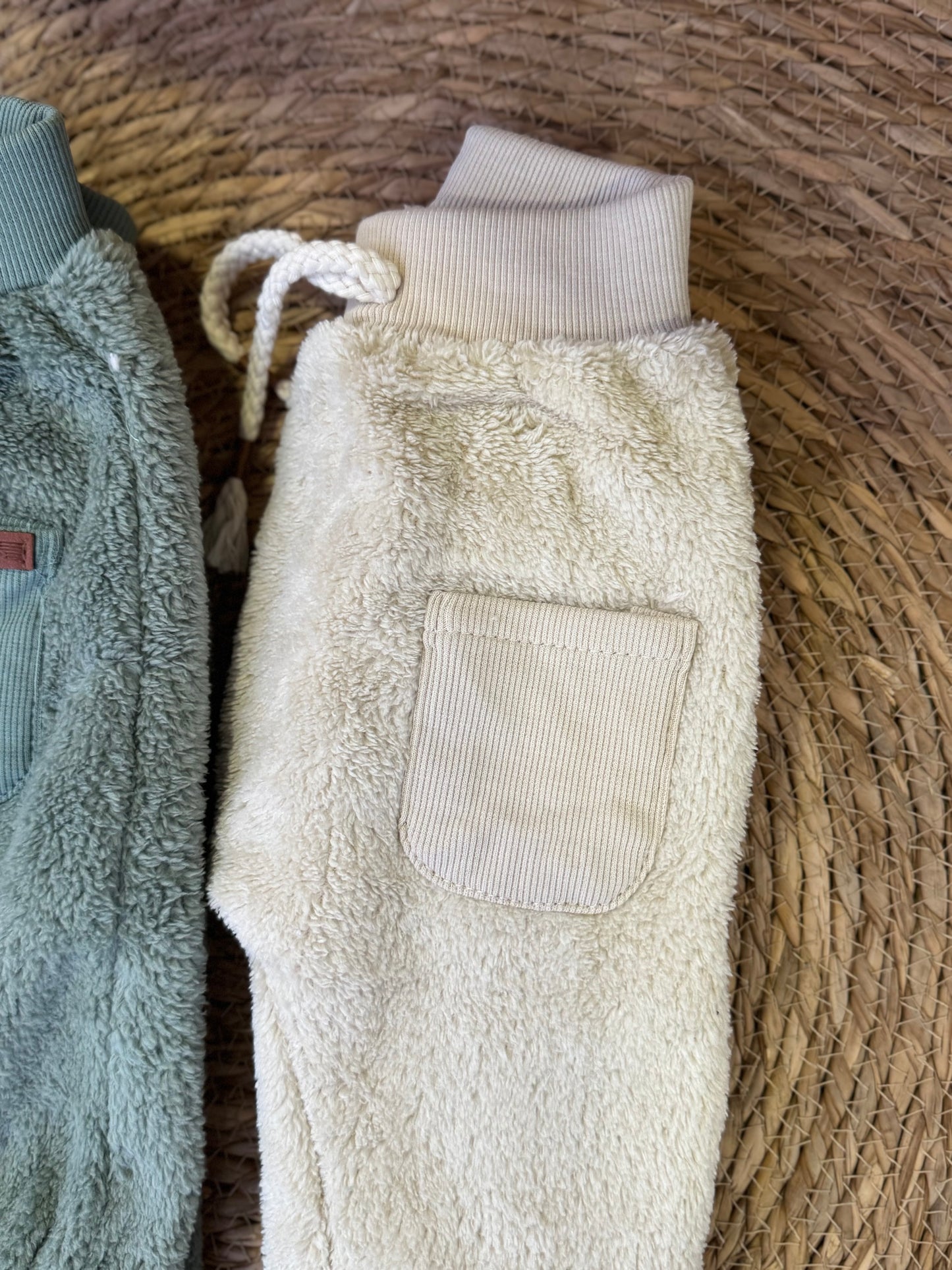 Teddy Fleece Joggers