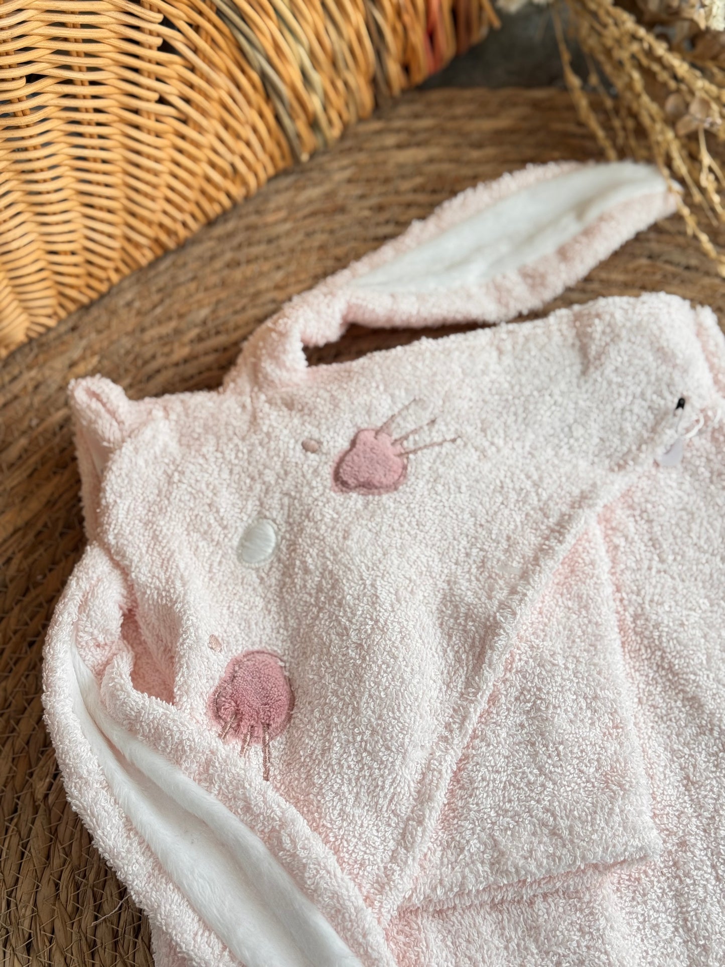 Bunny Towel-Pink