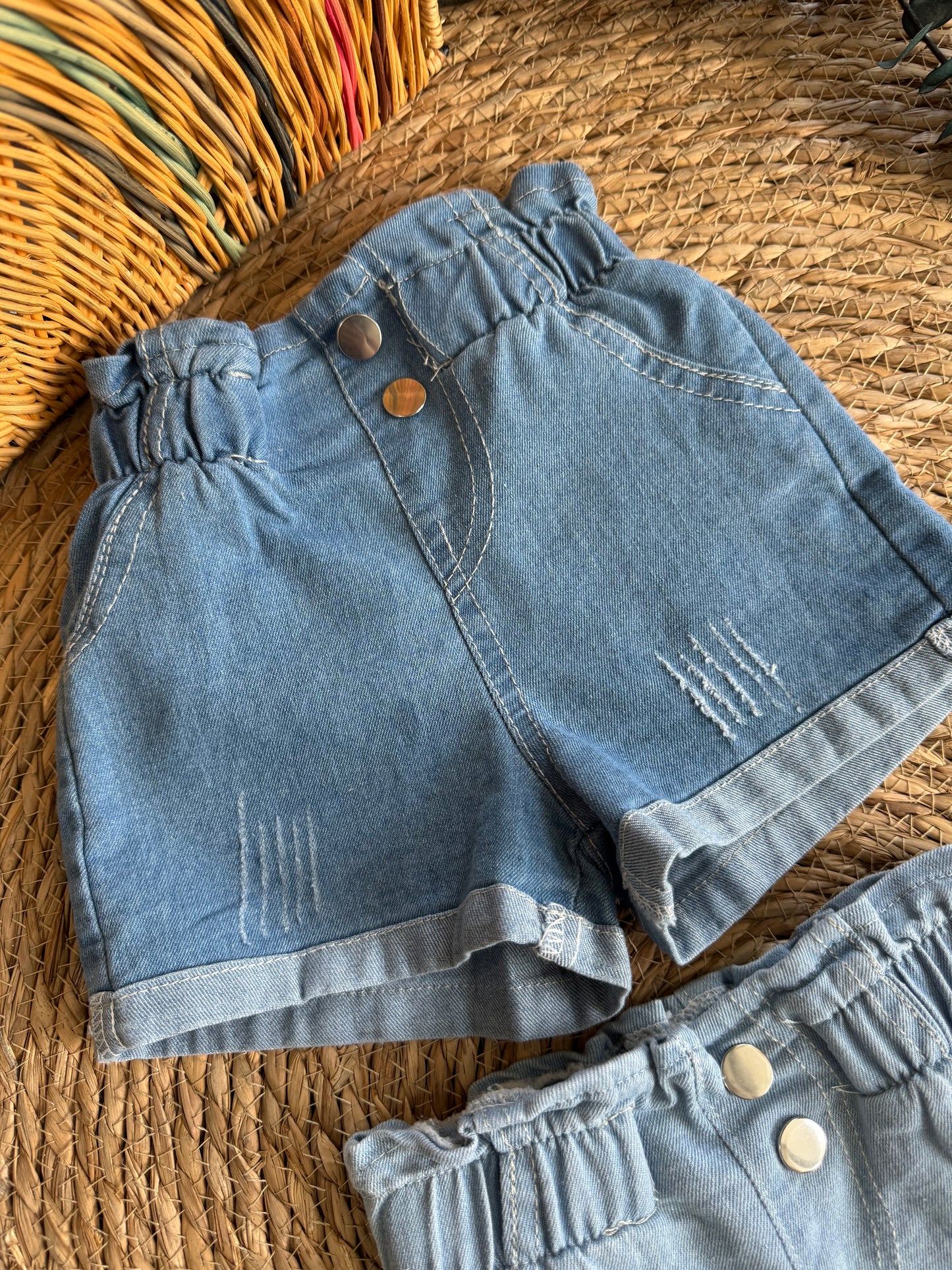 Denim Blue Short