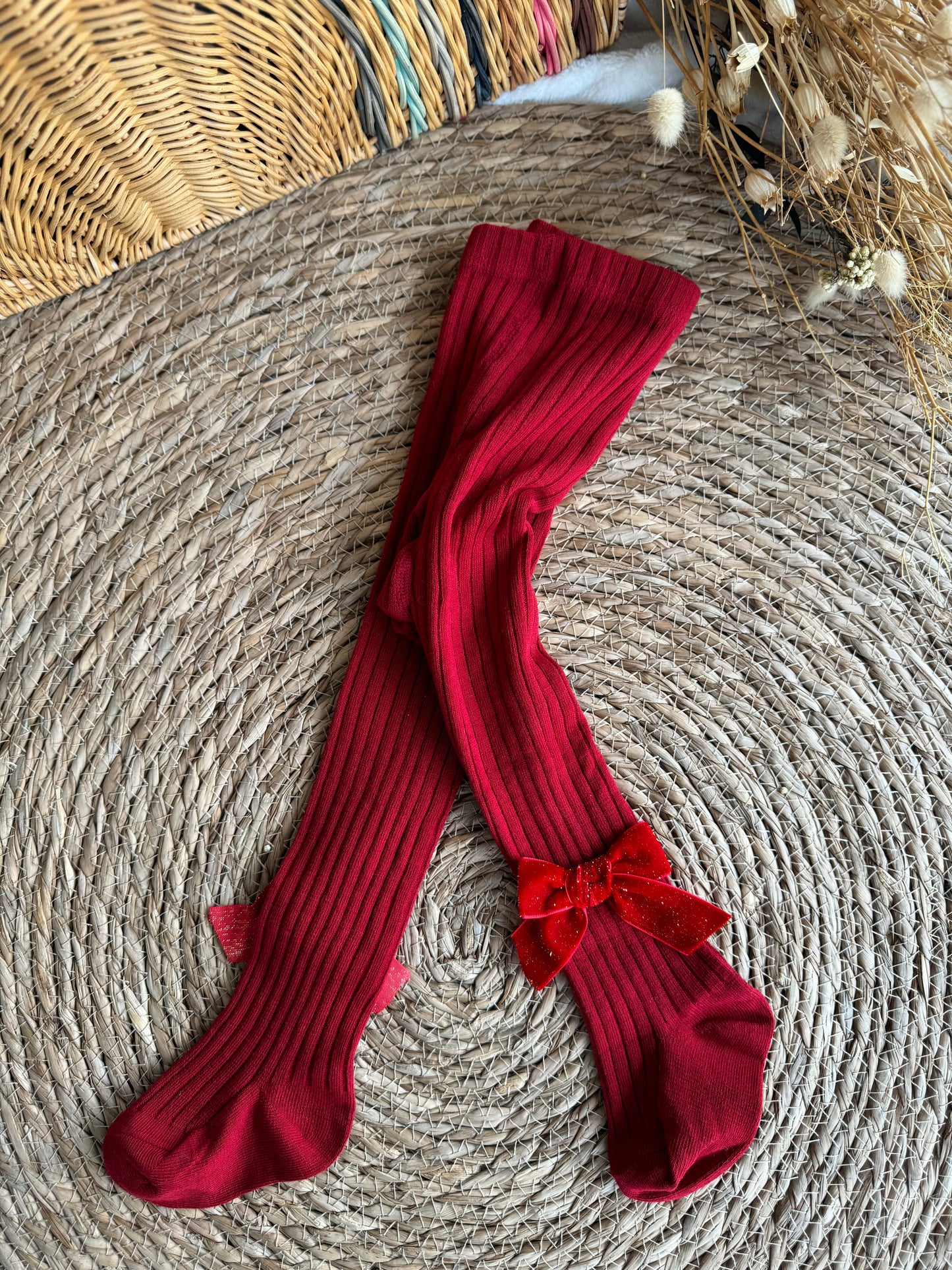 Red Tight With Bow