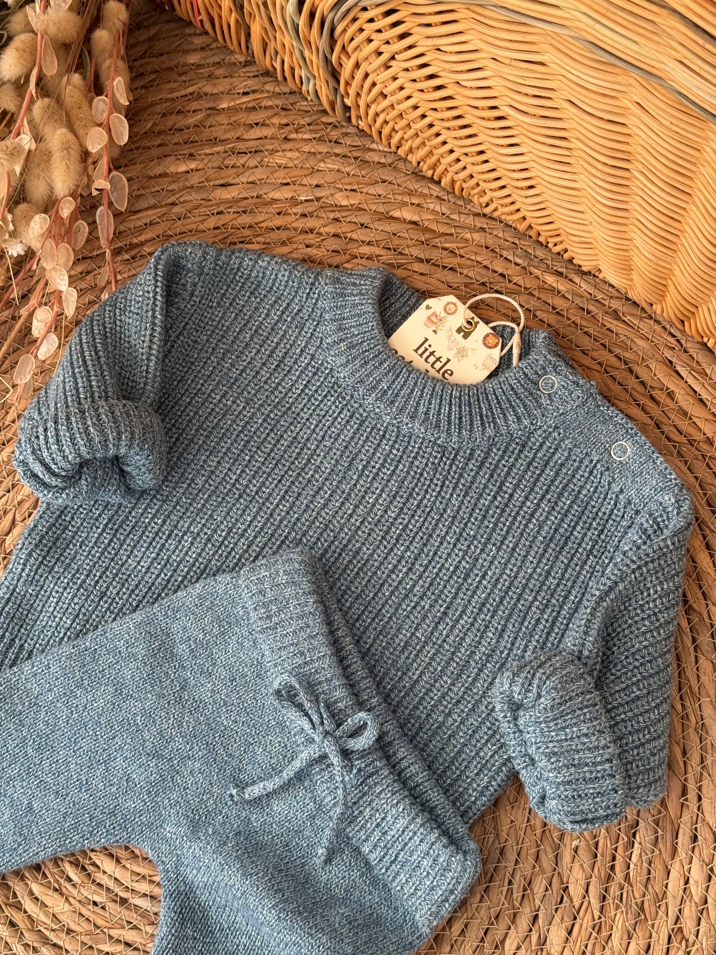 Ocean Haze Knit Set