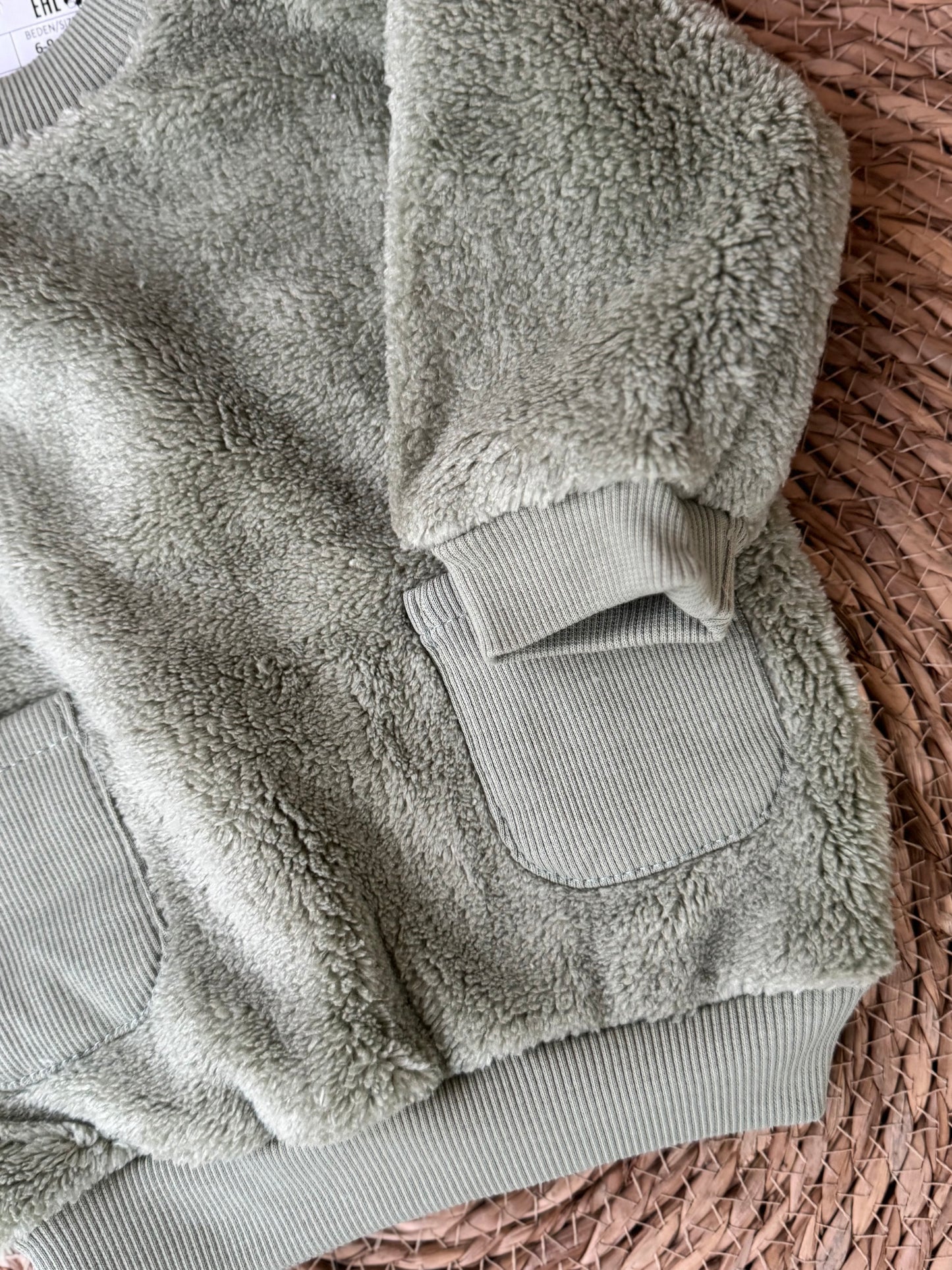 Cozy Fleece Pocket Sweatshirt