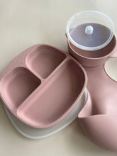 Load image into Gallery viewer, Silicone Feeding Set - Dusty Pink
