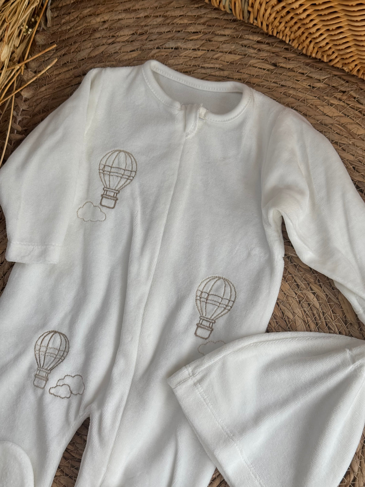 Air Balloons Velvet Overall