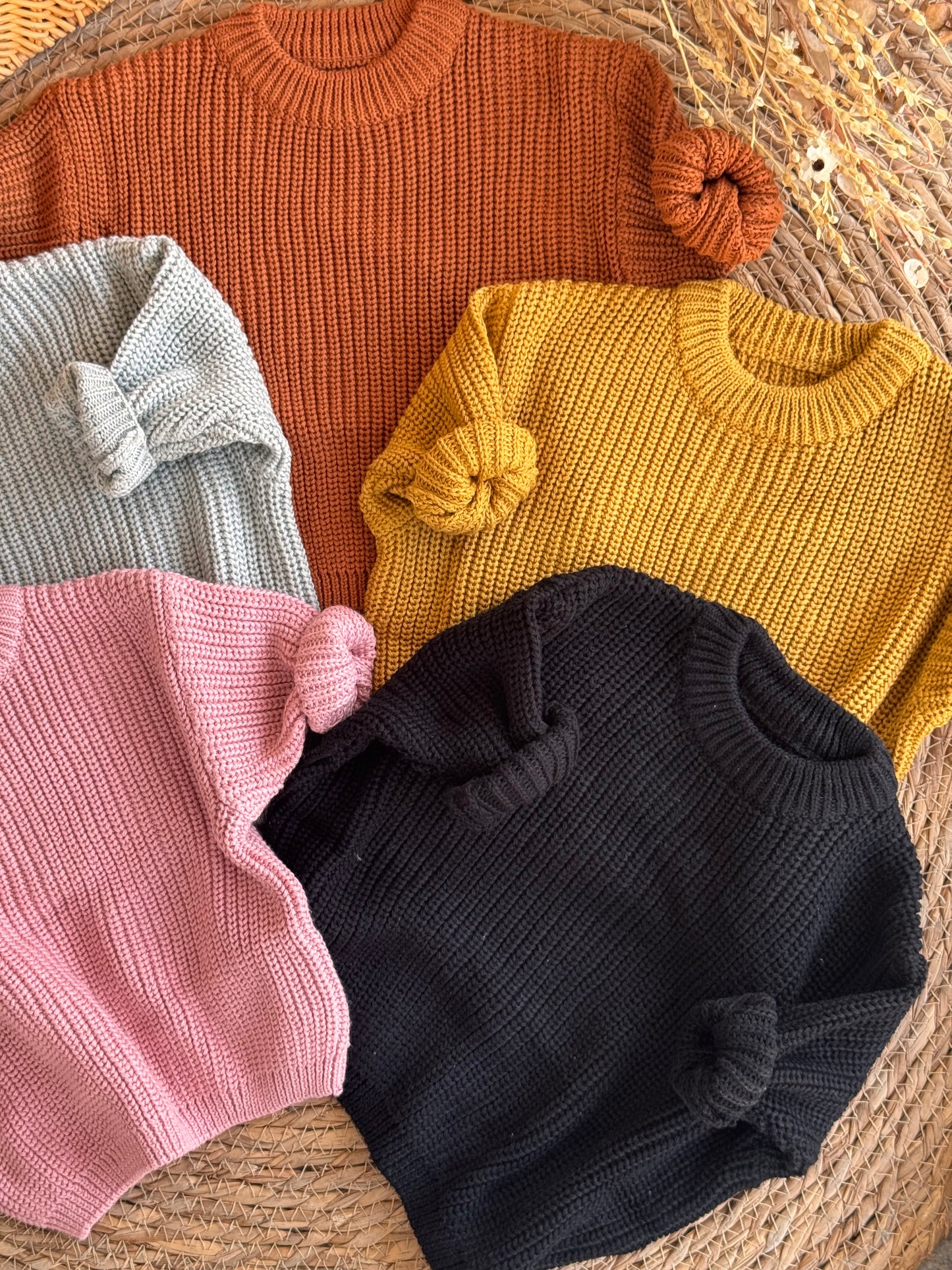 Colorful chase sweater