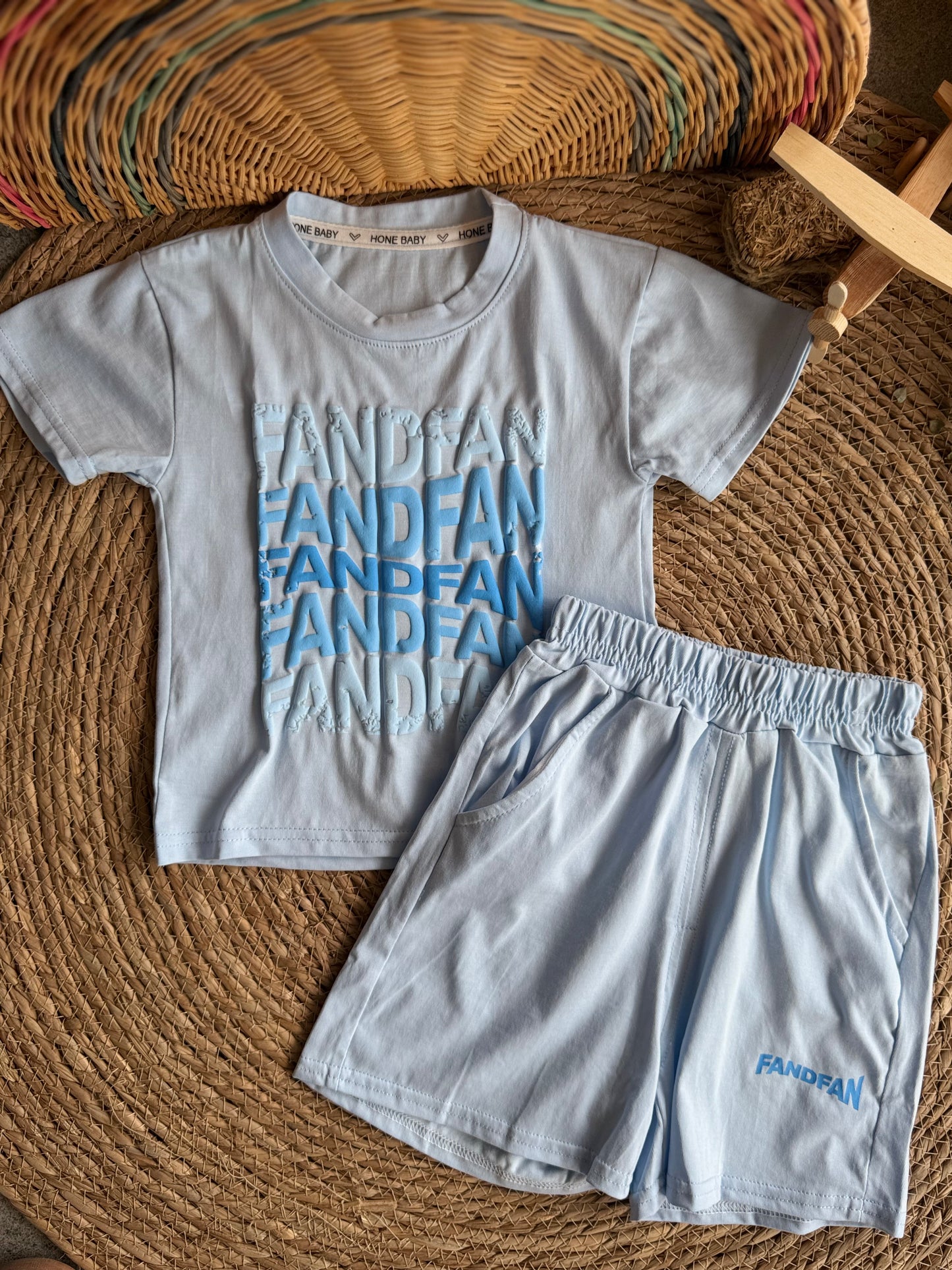 Fandfan set blue