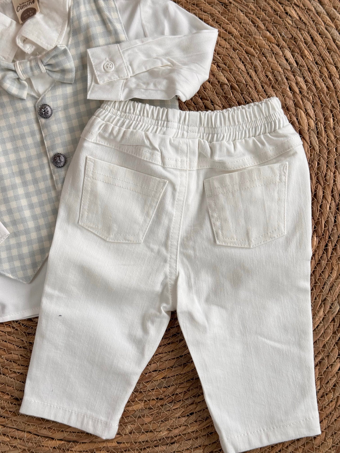 Classic Gingham Gentleman Set