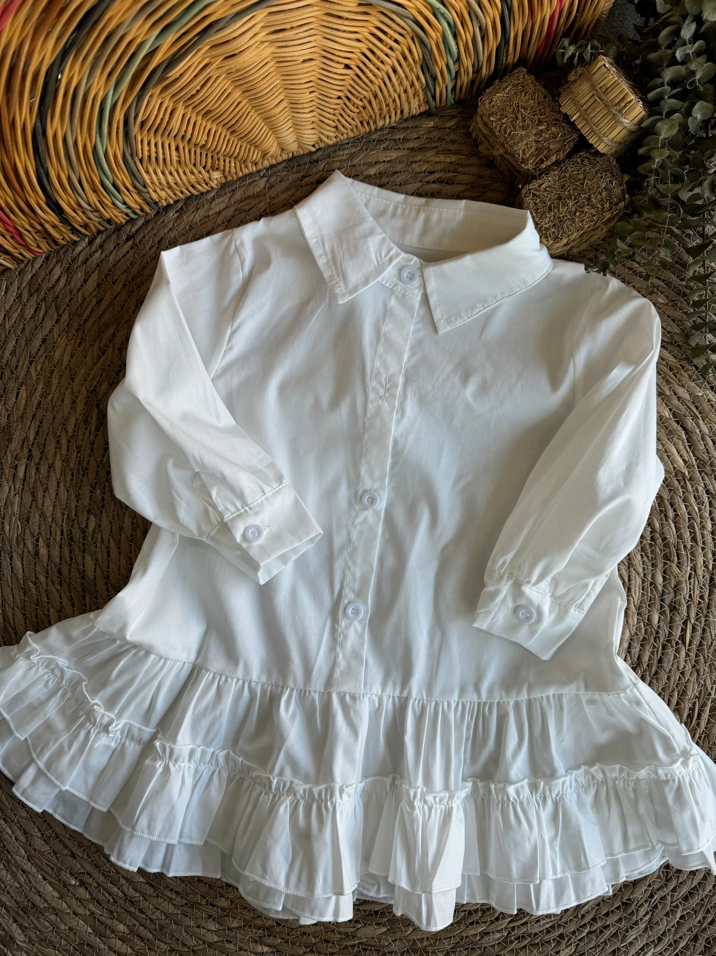 White Shirt Dress