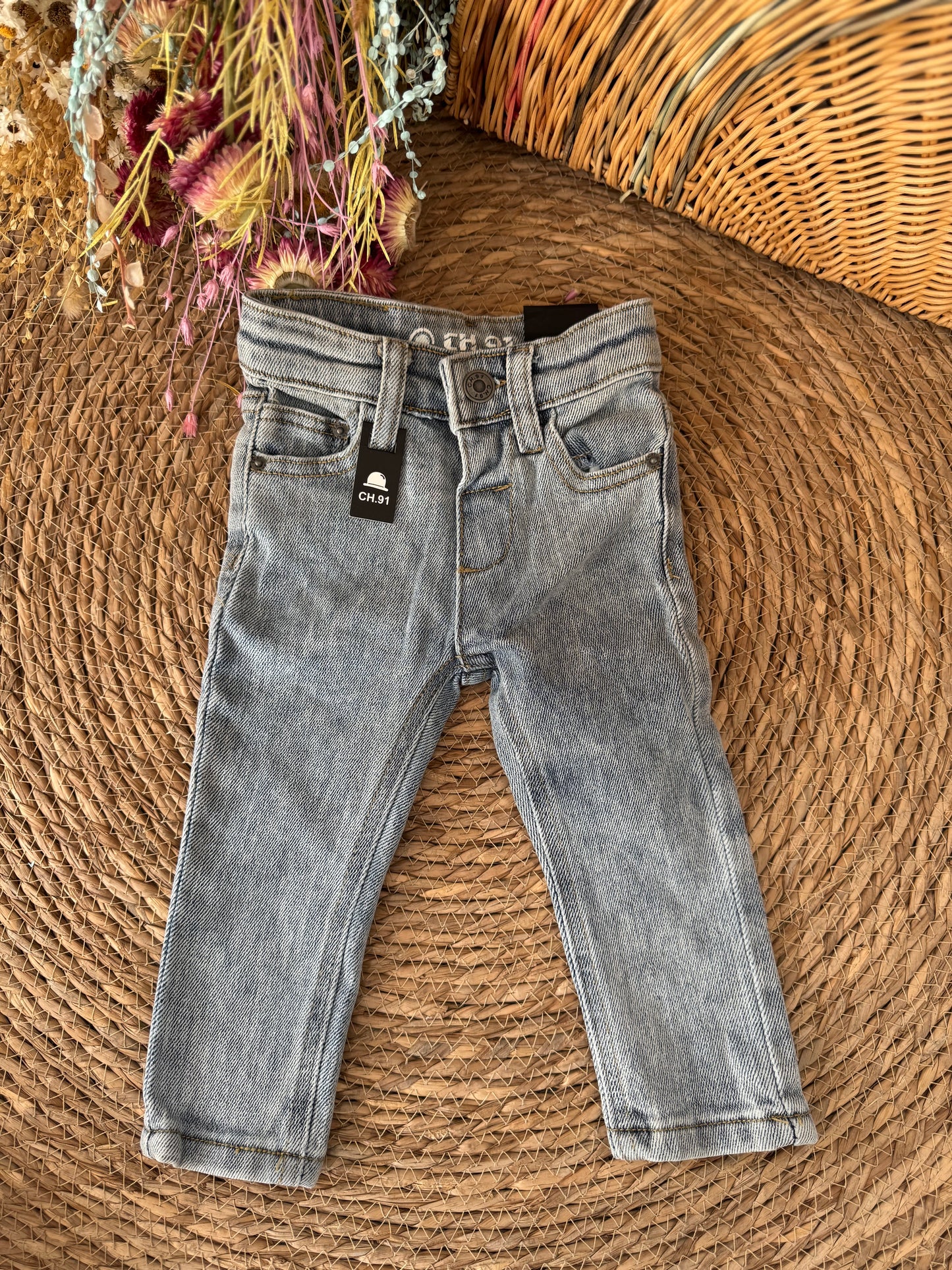 Light Wash Baby Jeans