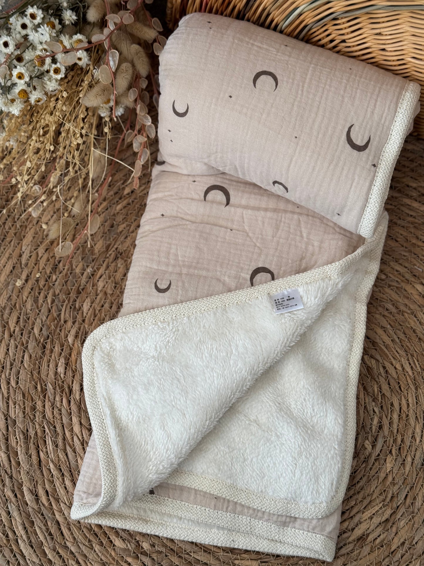 Baby Moon Winter Blanket