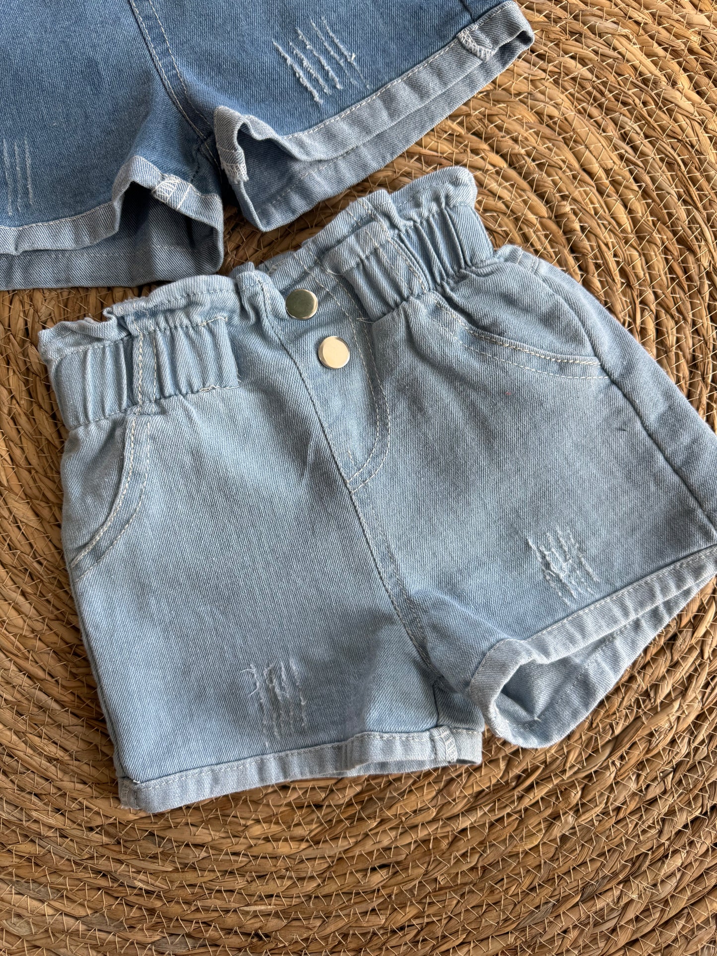 Denim Blue Short