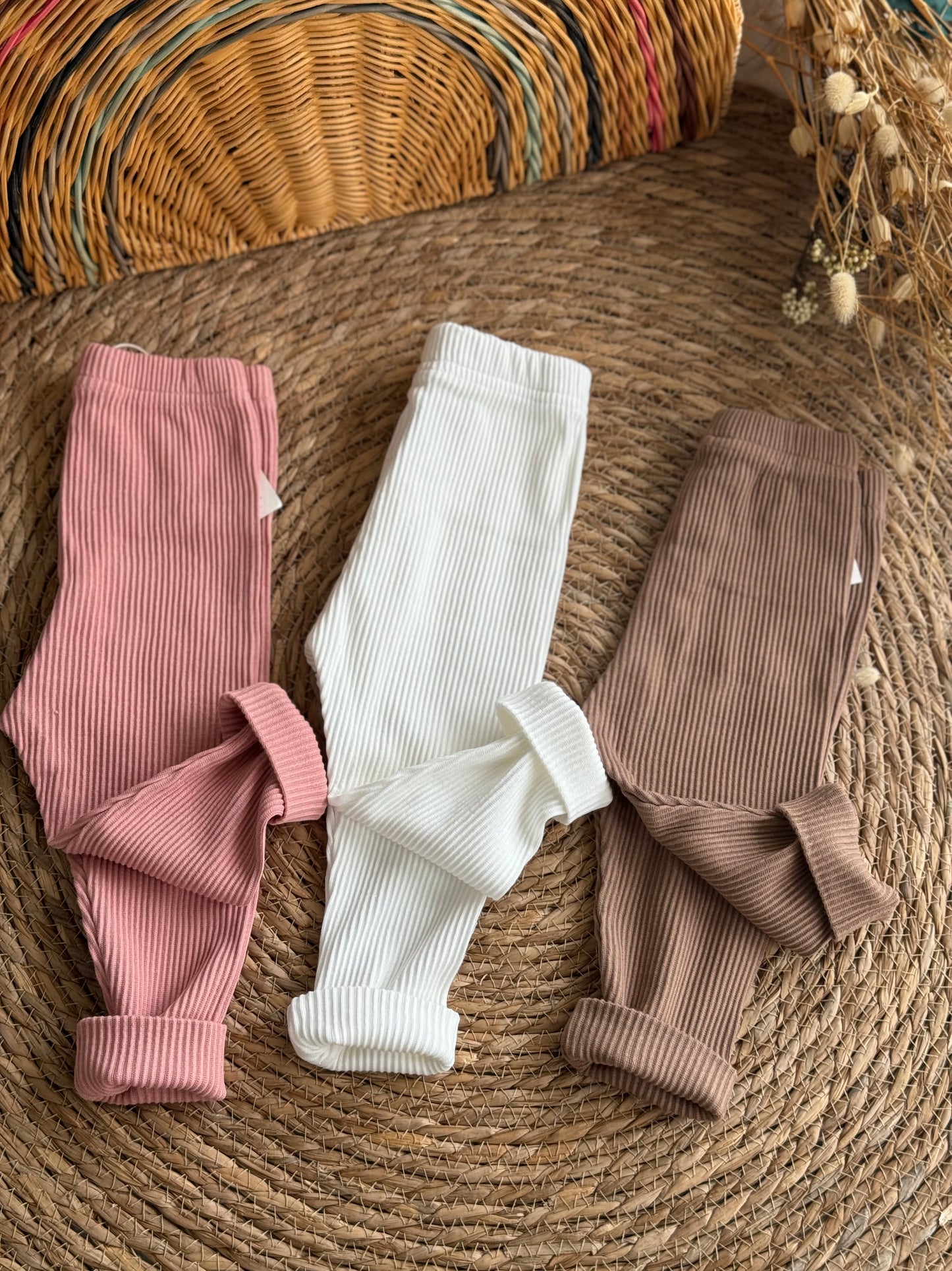 Cotton Ribbed Legging