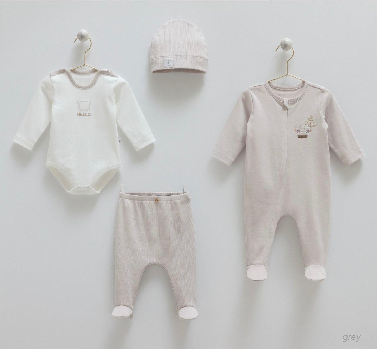 Tiny Hospital Set Of 4pcs-Beige