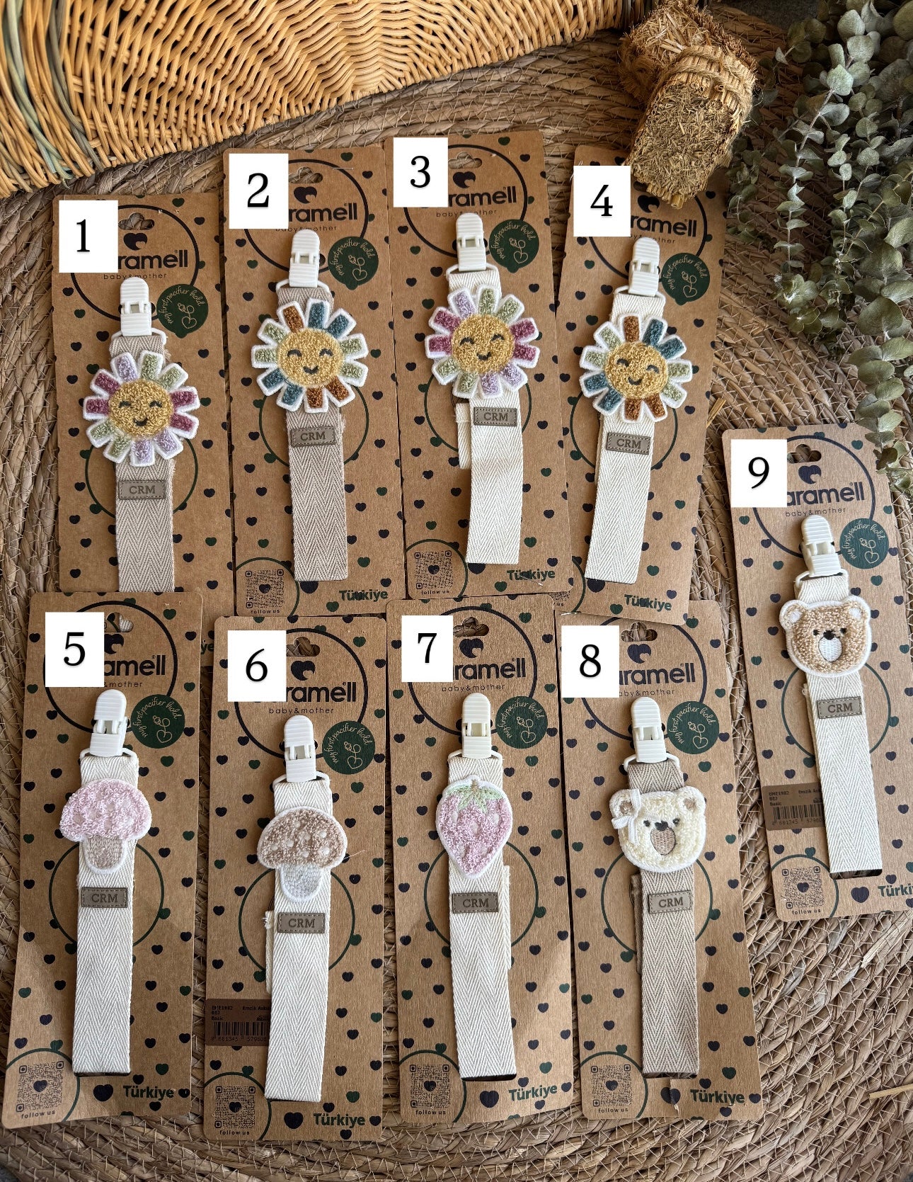 Pacifier Clips