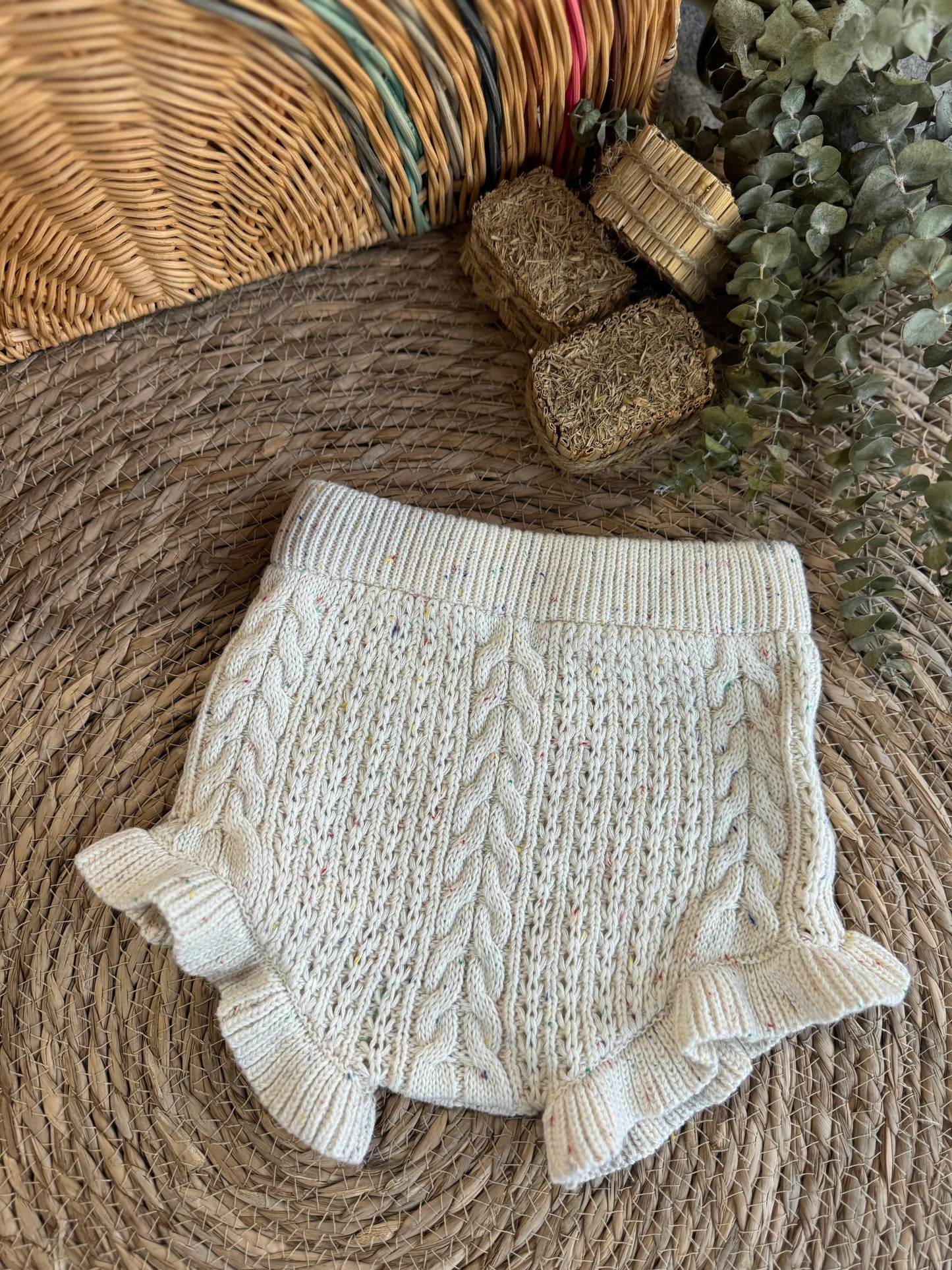 Confetti Knitted Short