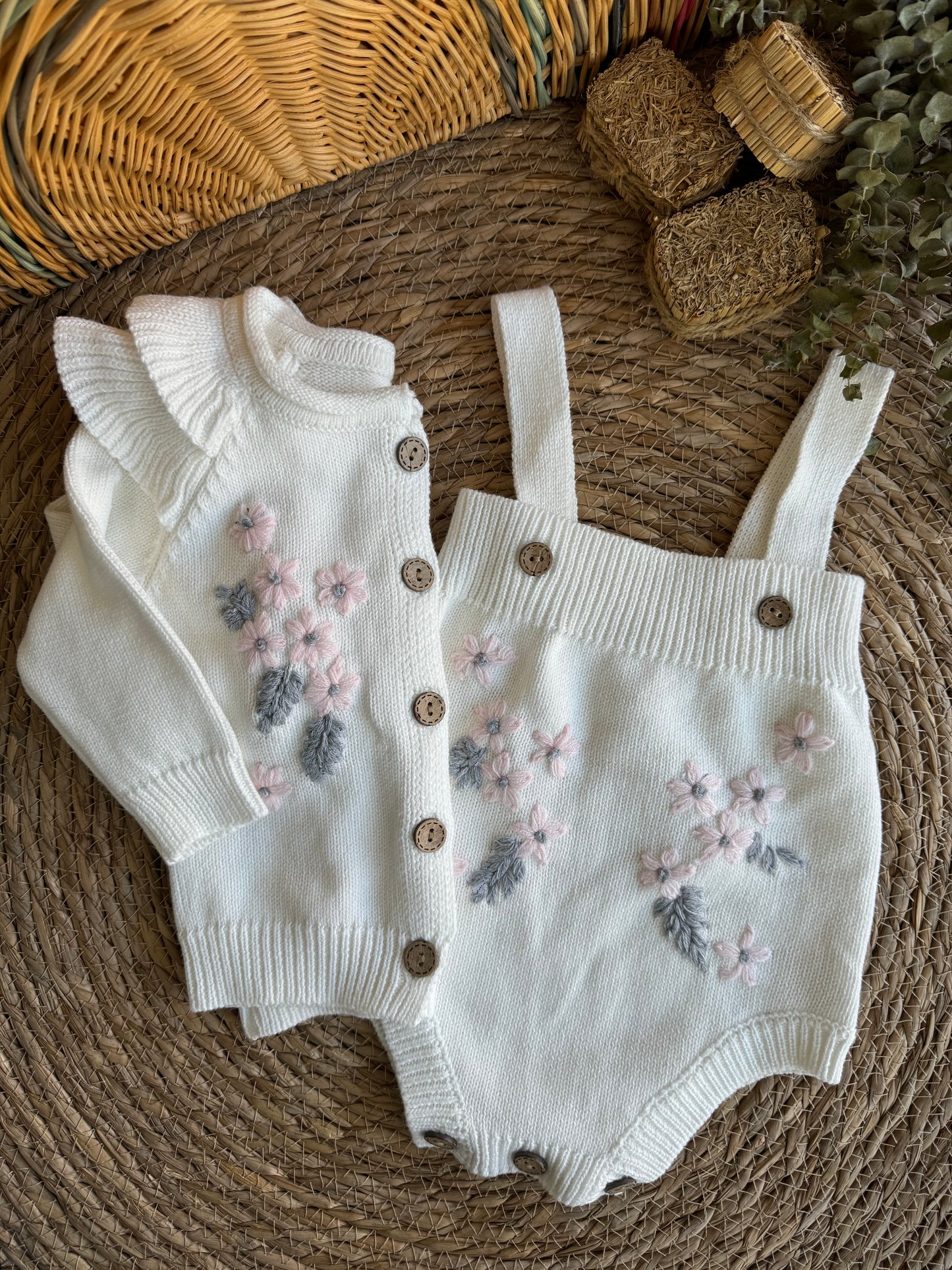 Charlotte knitted Set of 2 pieces