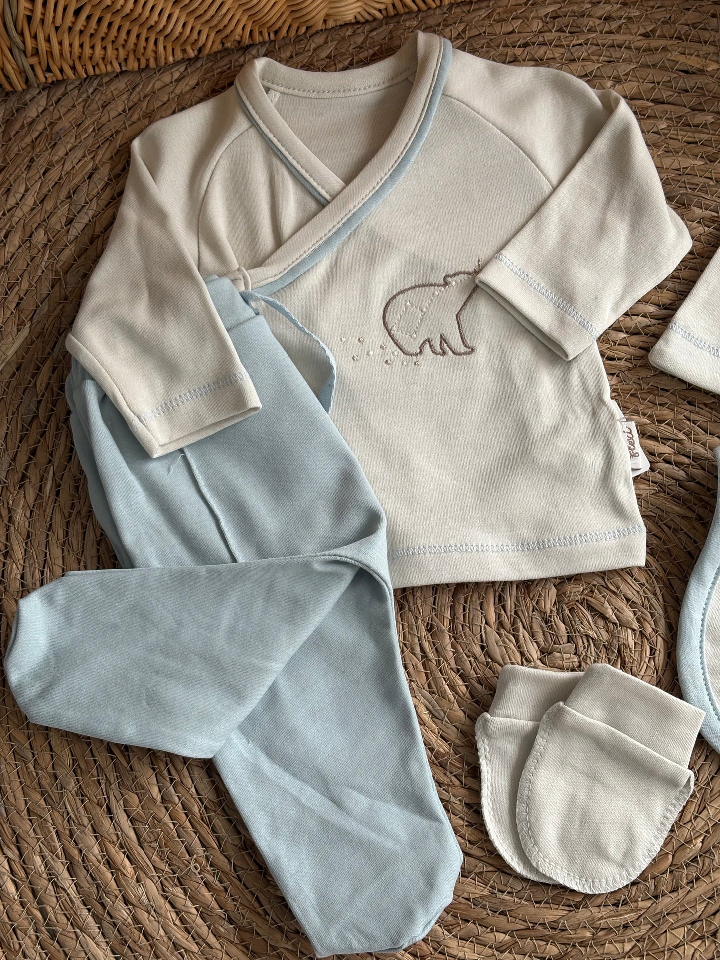 Little Bear Hospital Set of 5pcs-Light Blue
