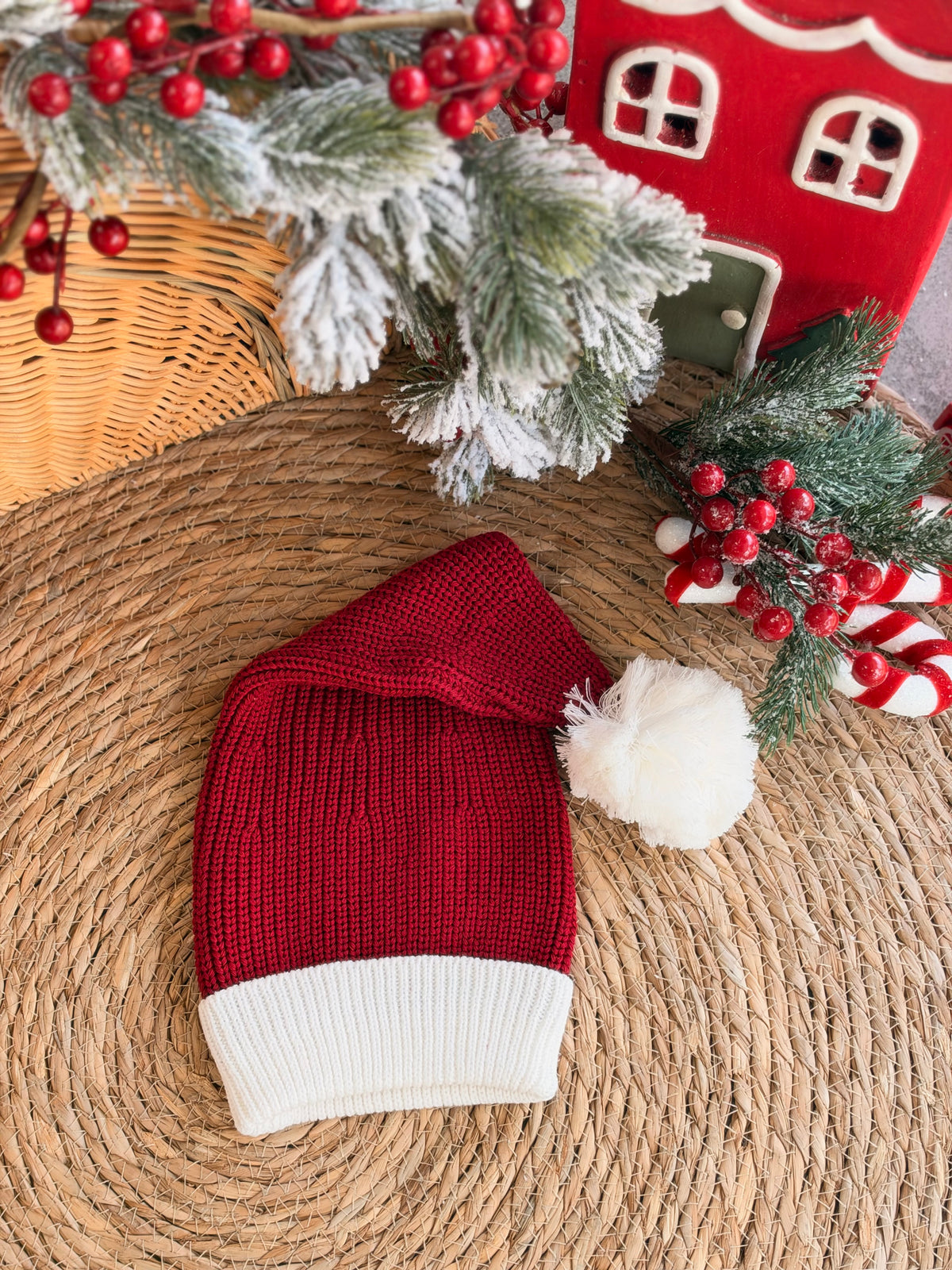 Knitted Santa’s Boy Hat
