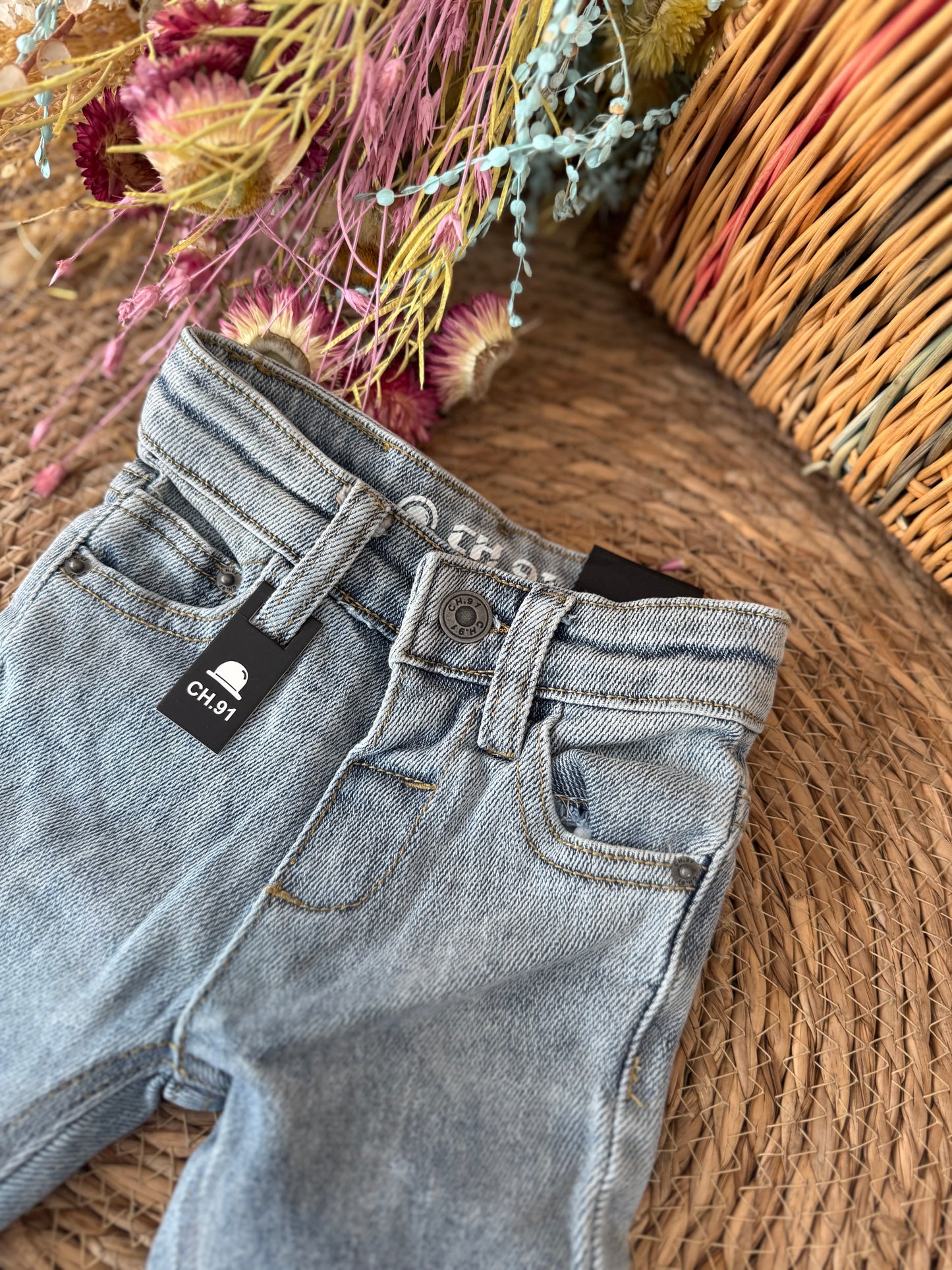 Light Wash Baby Jeans