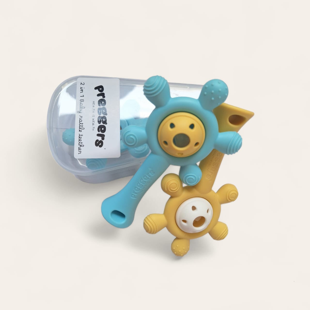 Teether Rattle With Case