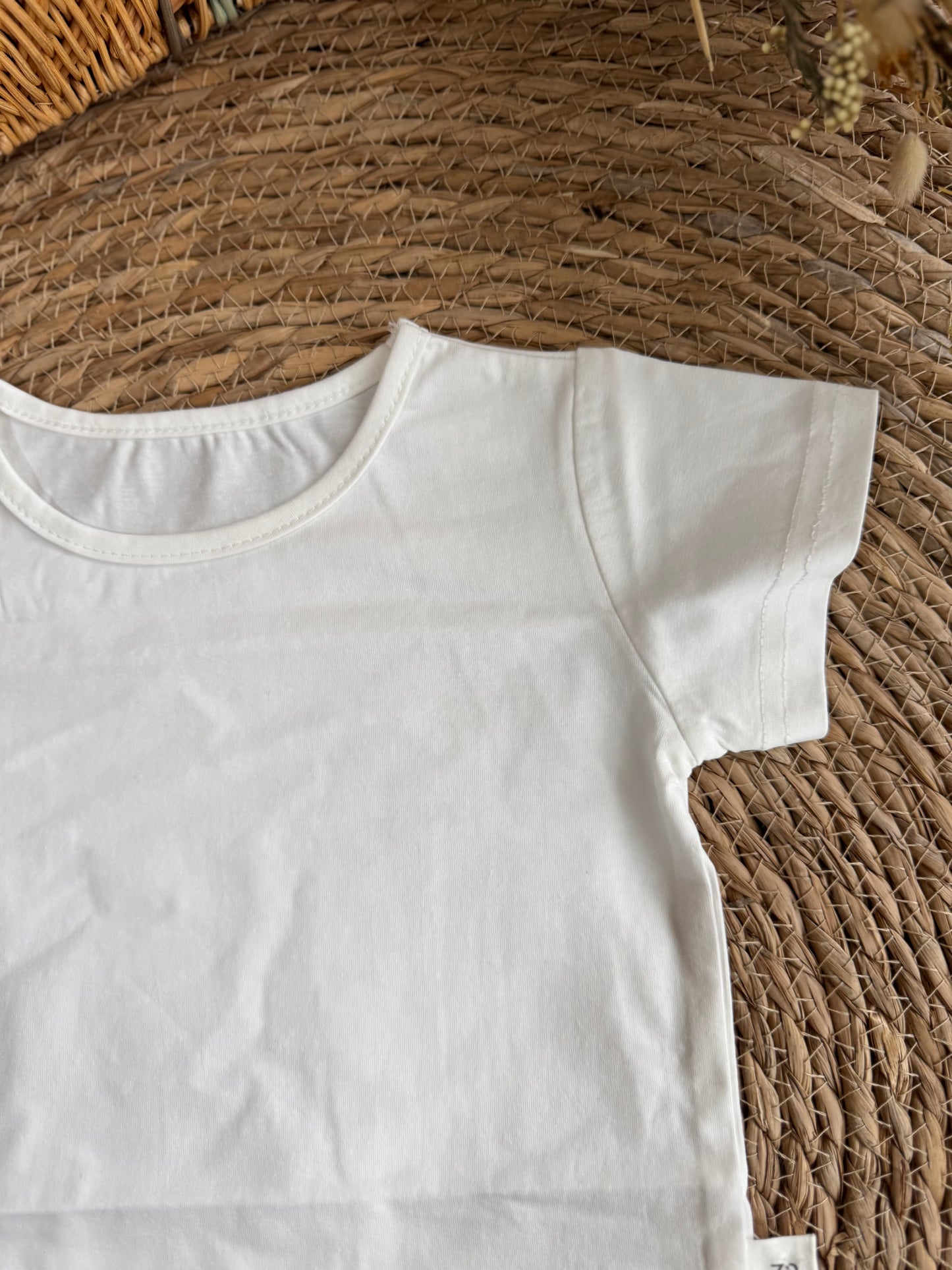 Cotton White Tshirt