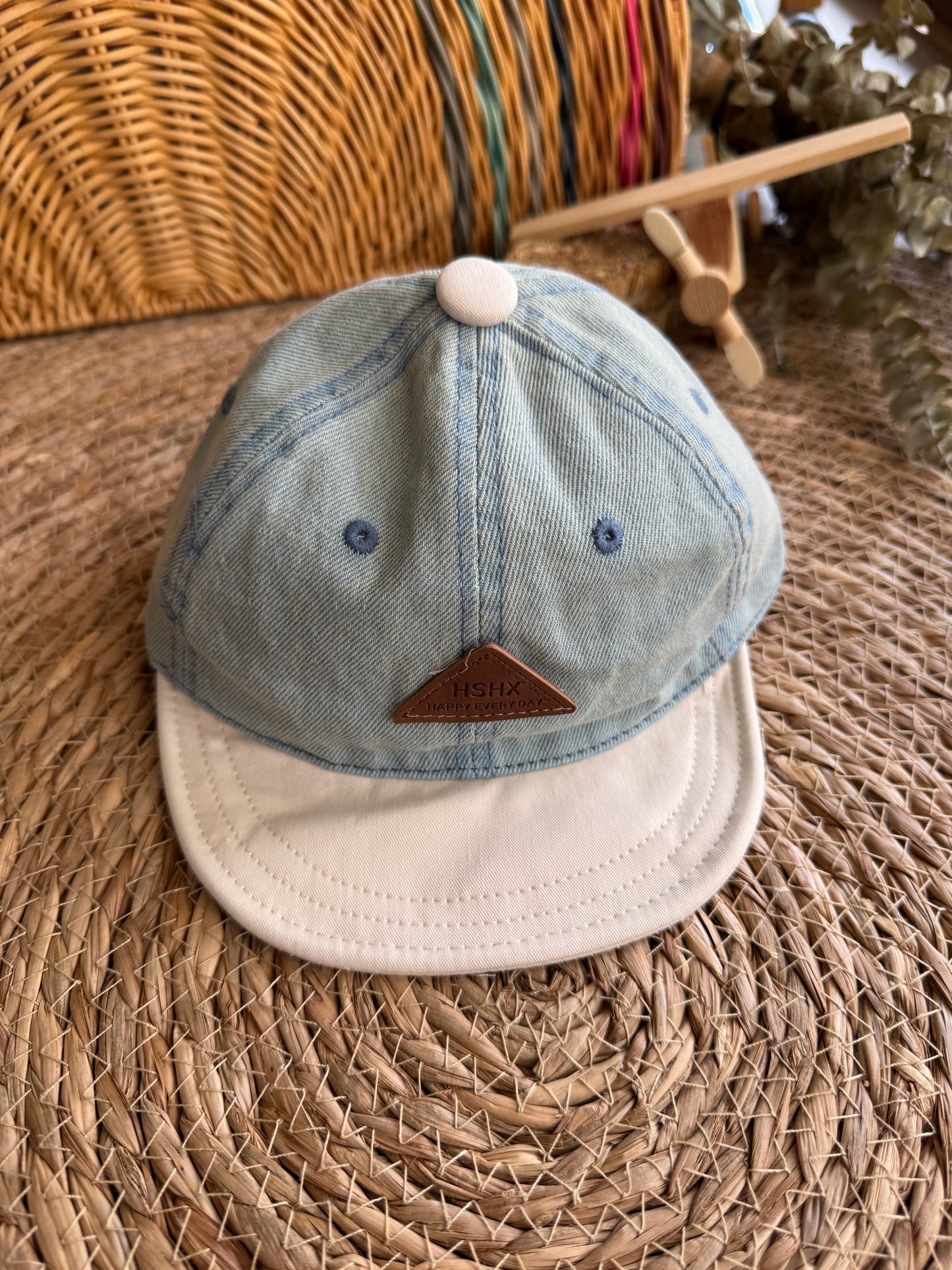 Demin cap