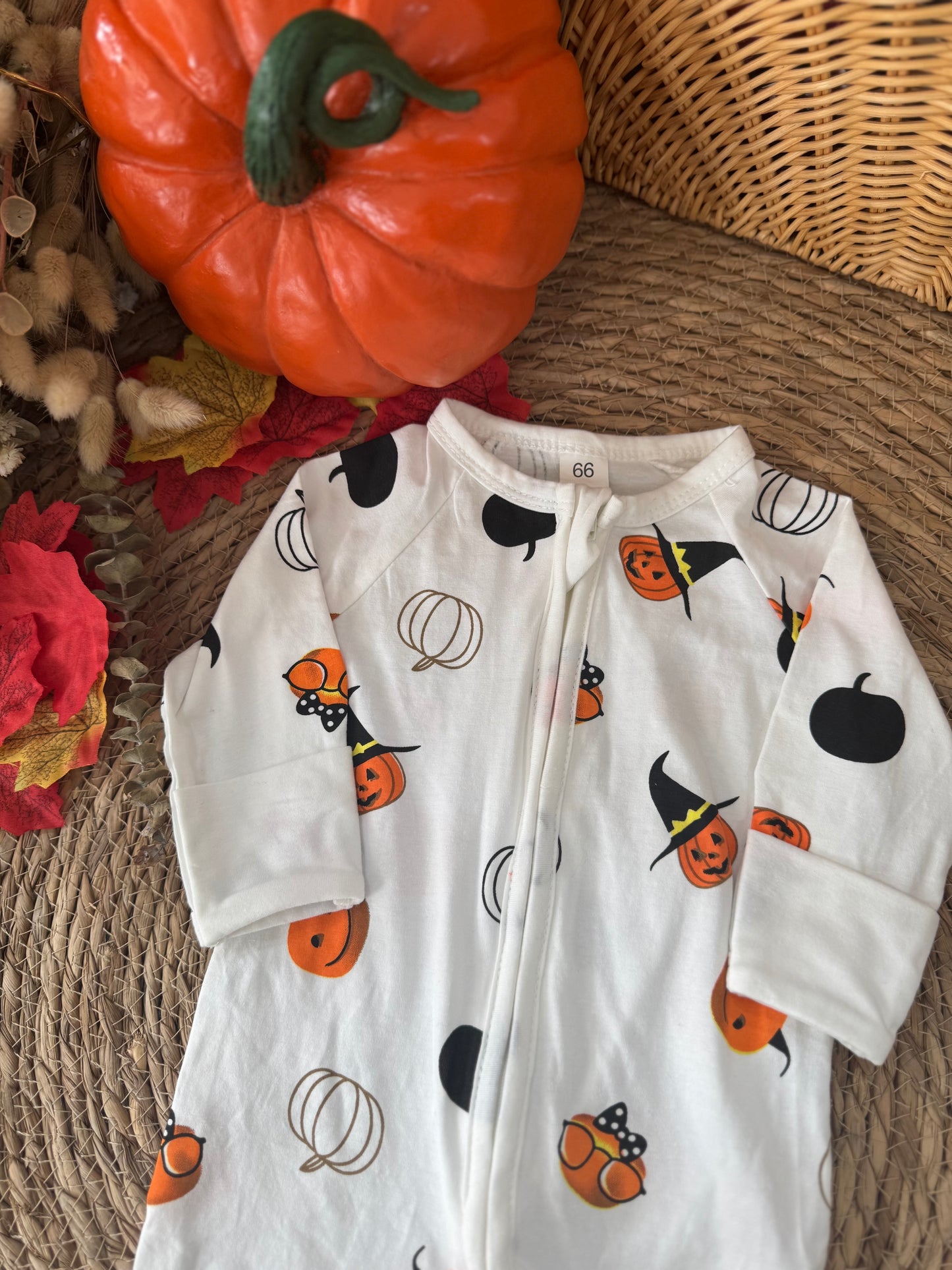 Playful Pumpkins Baby Romper