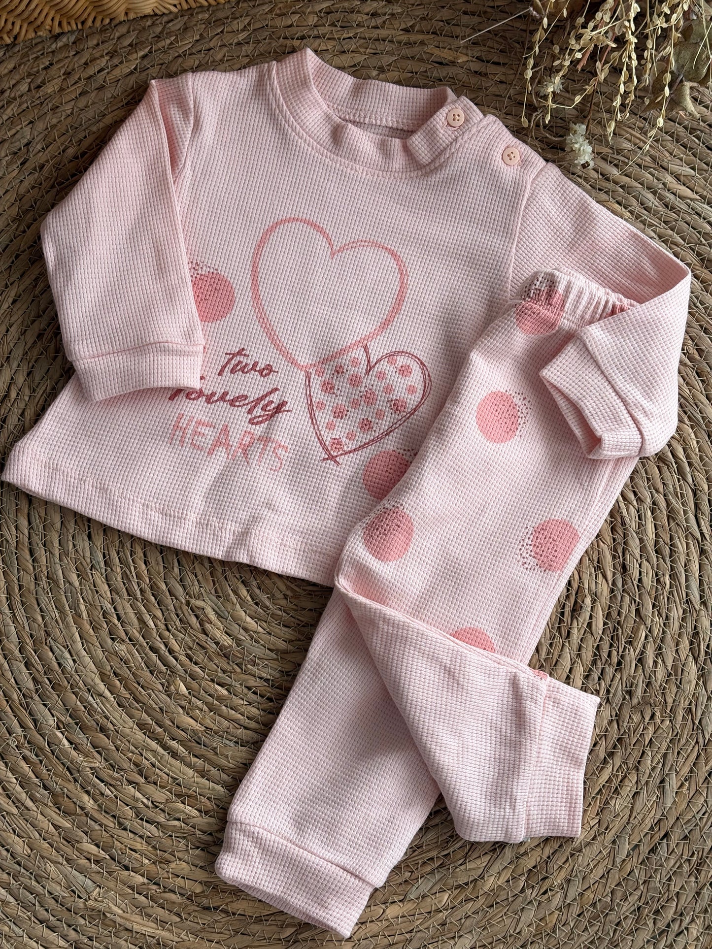 Lovely Cotton Set-Pink