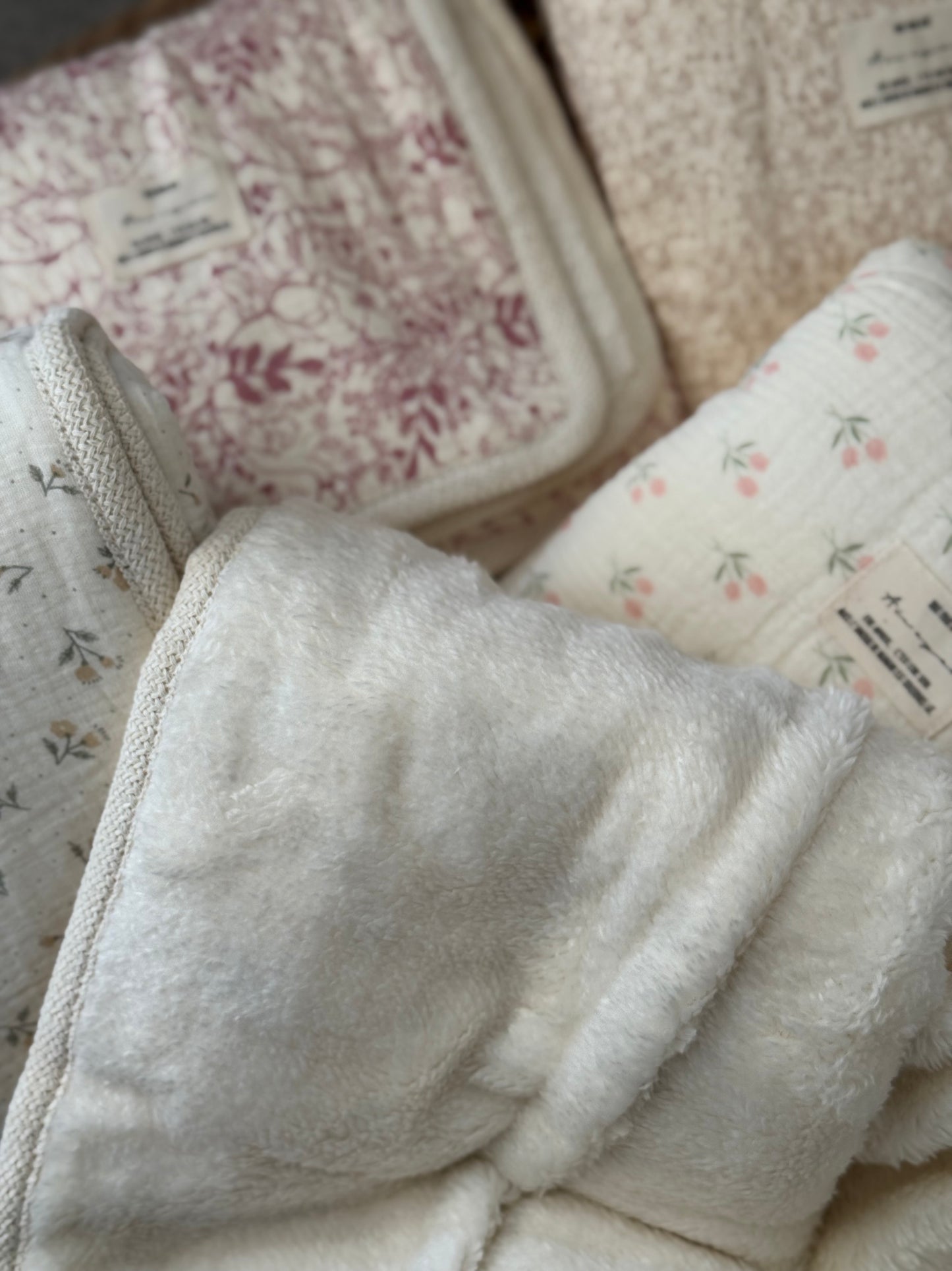 Vintage Bloom Blankets