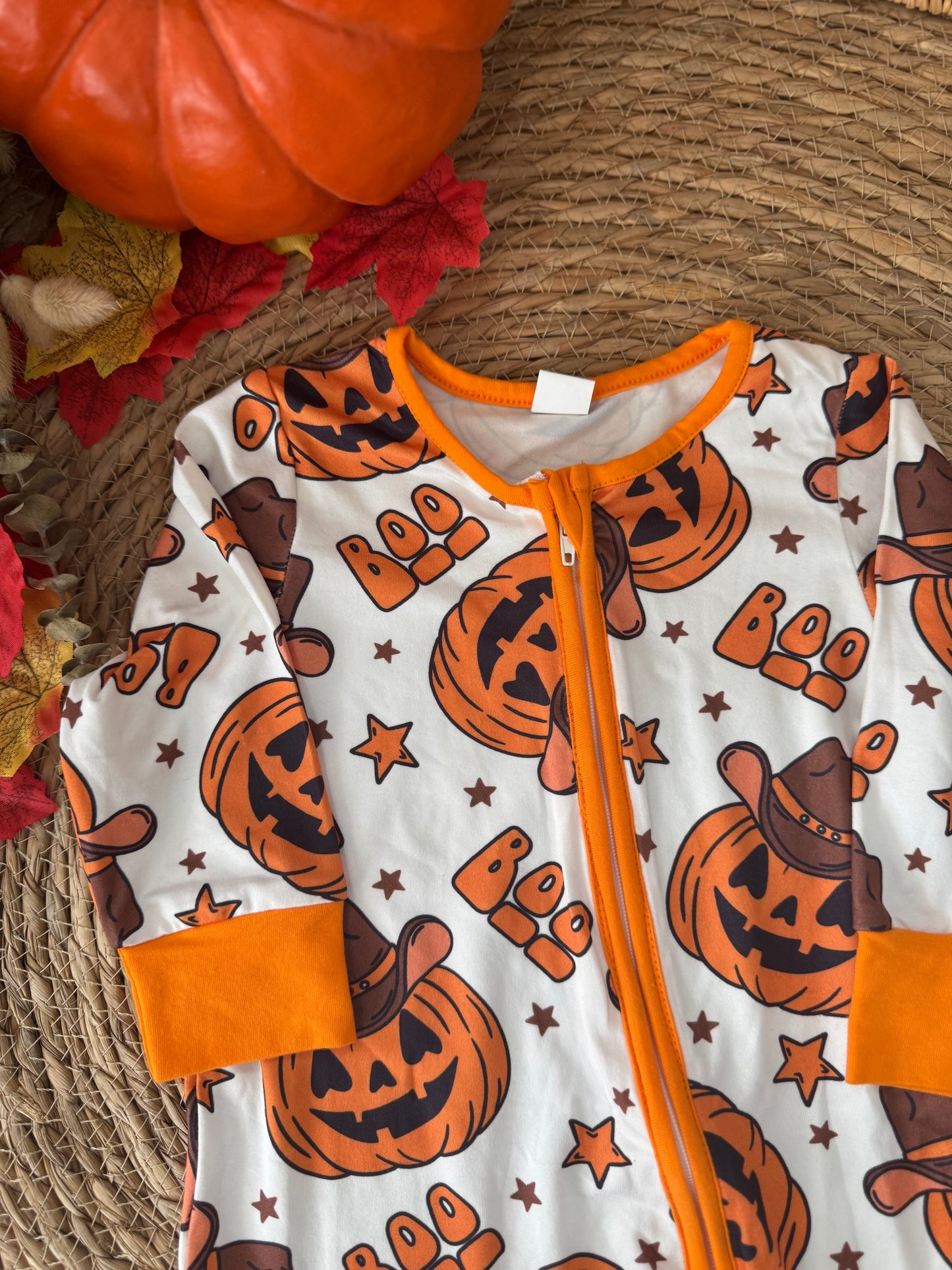 Pumpkin Boo Baby Romper 🎃