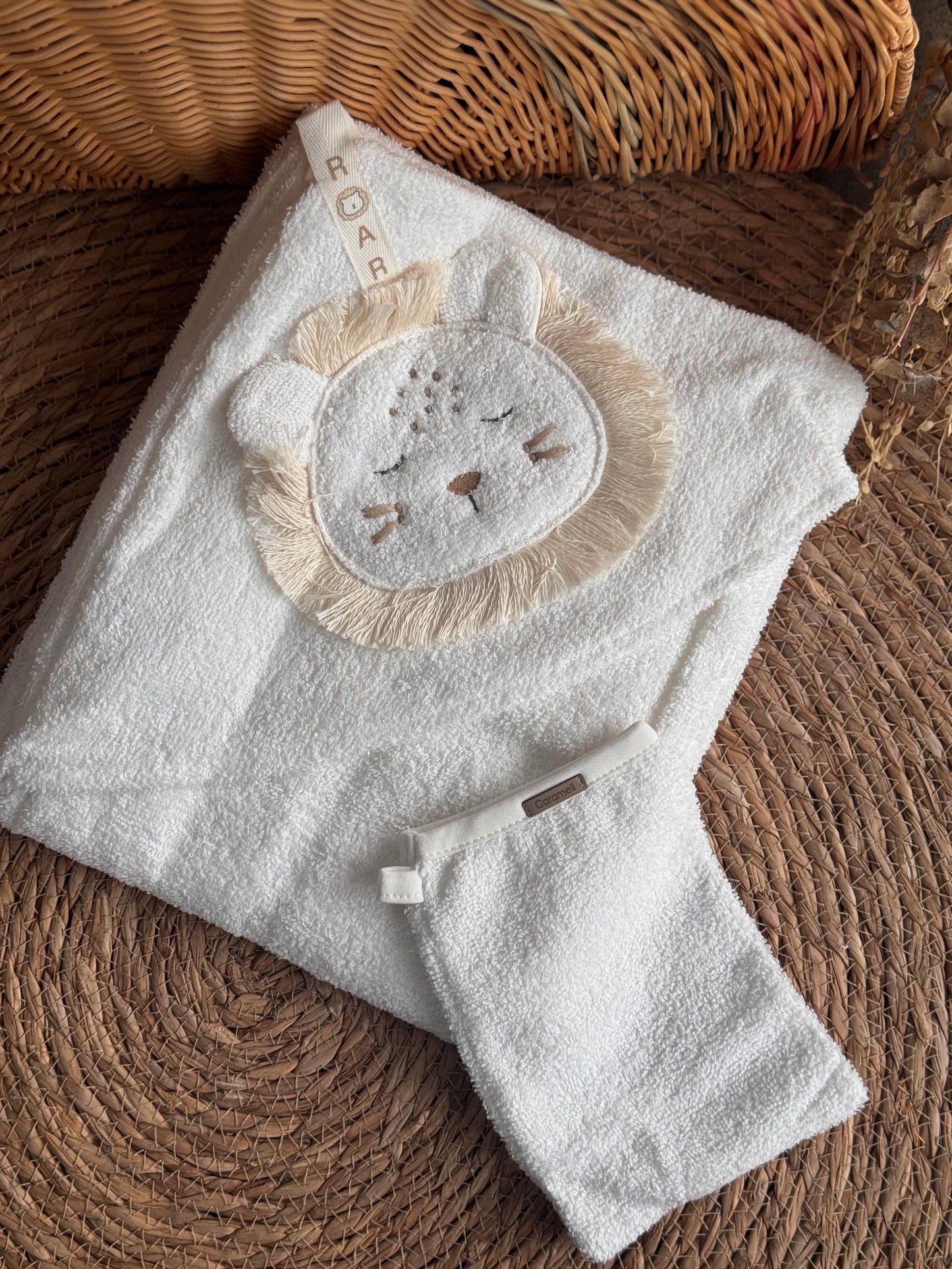 Lion Baby Hooded Bath Towel