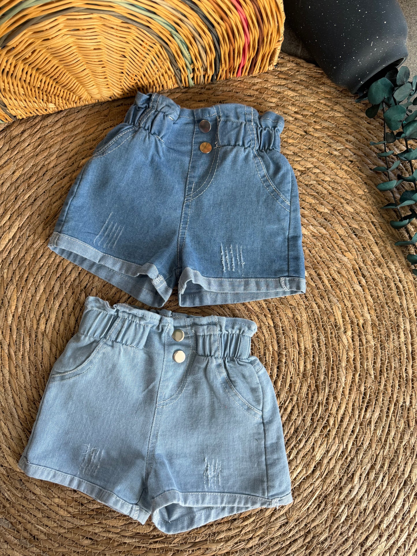 Denim Blue Short