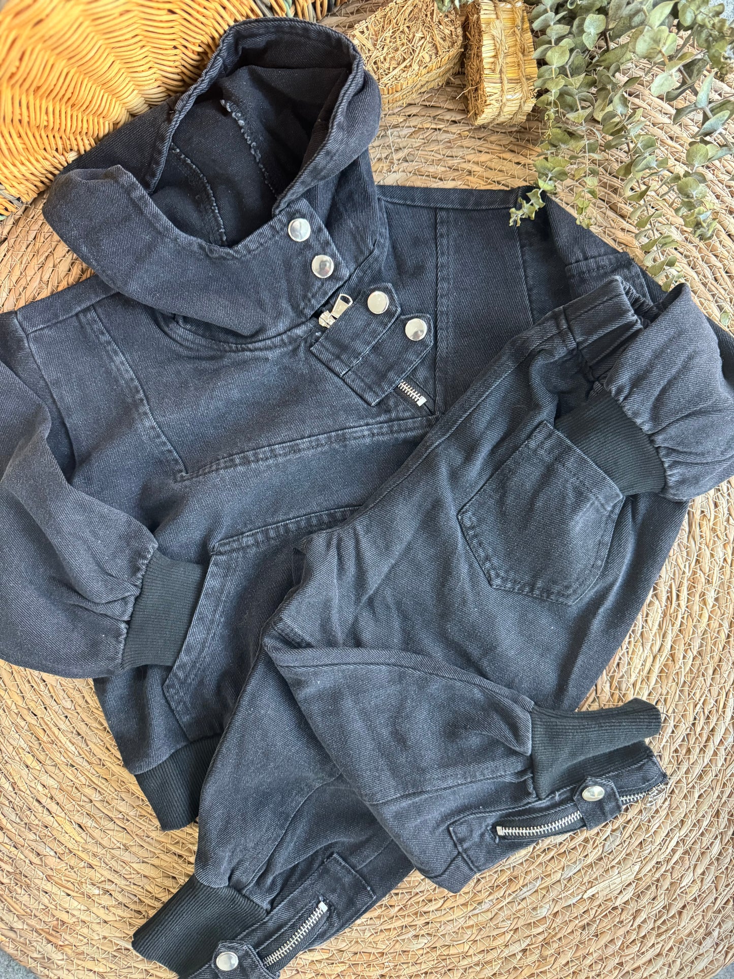 Jacob Black Denim Set