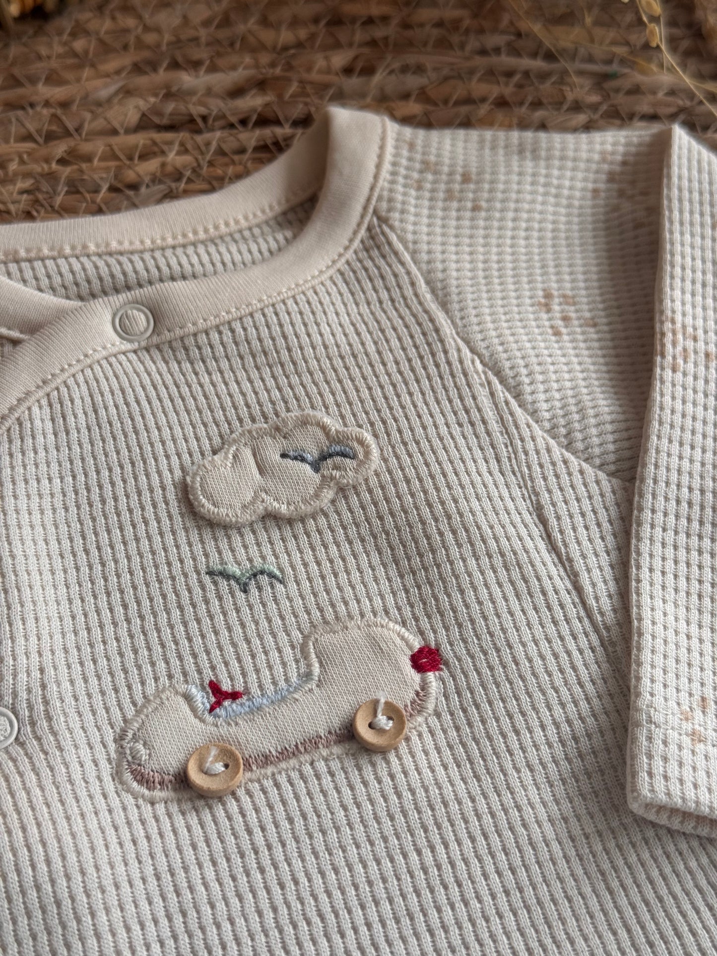 Little Aviator Overall - Beige