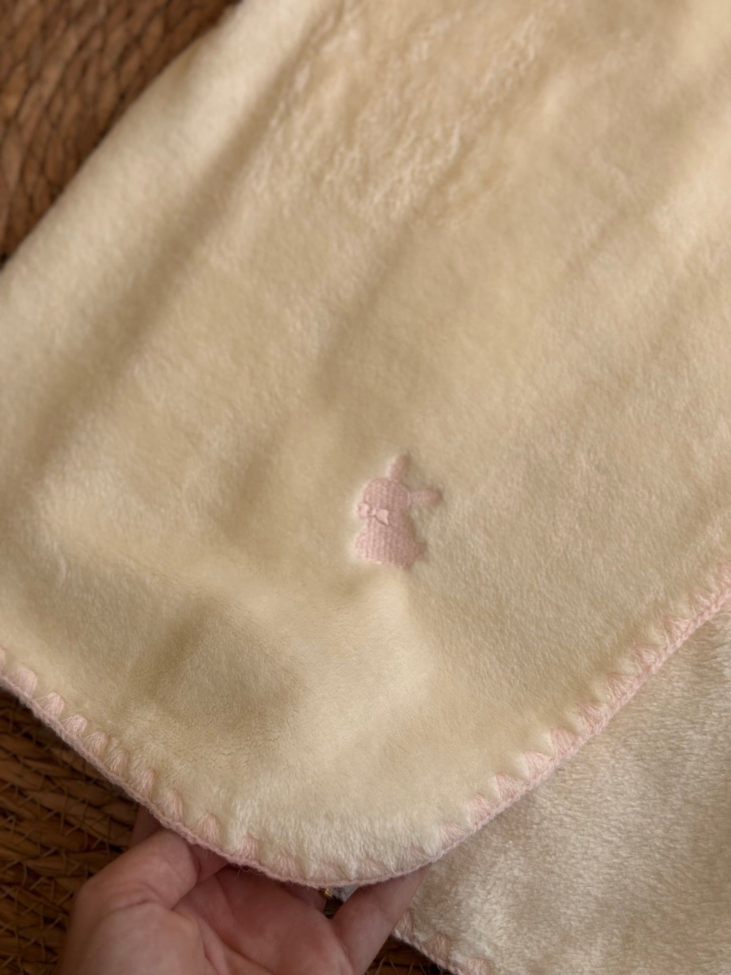 Bunny Dreams Velvet Blanket