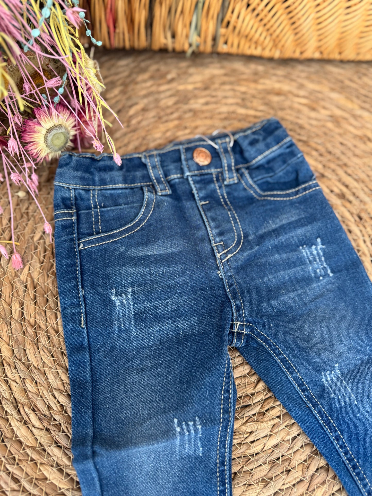 Distressed Baby Jeans