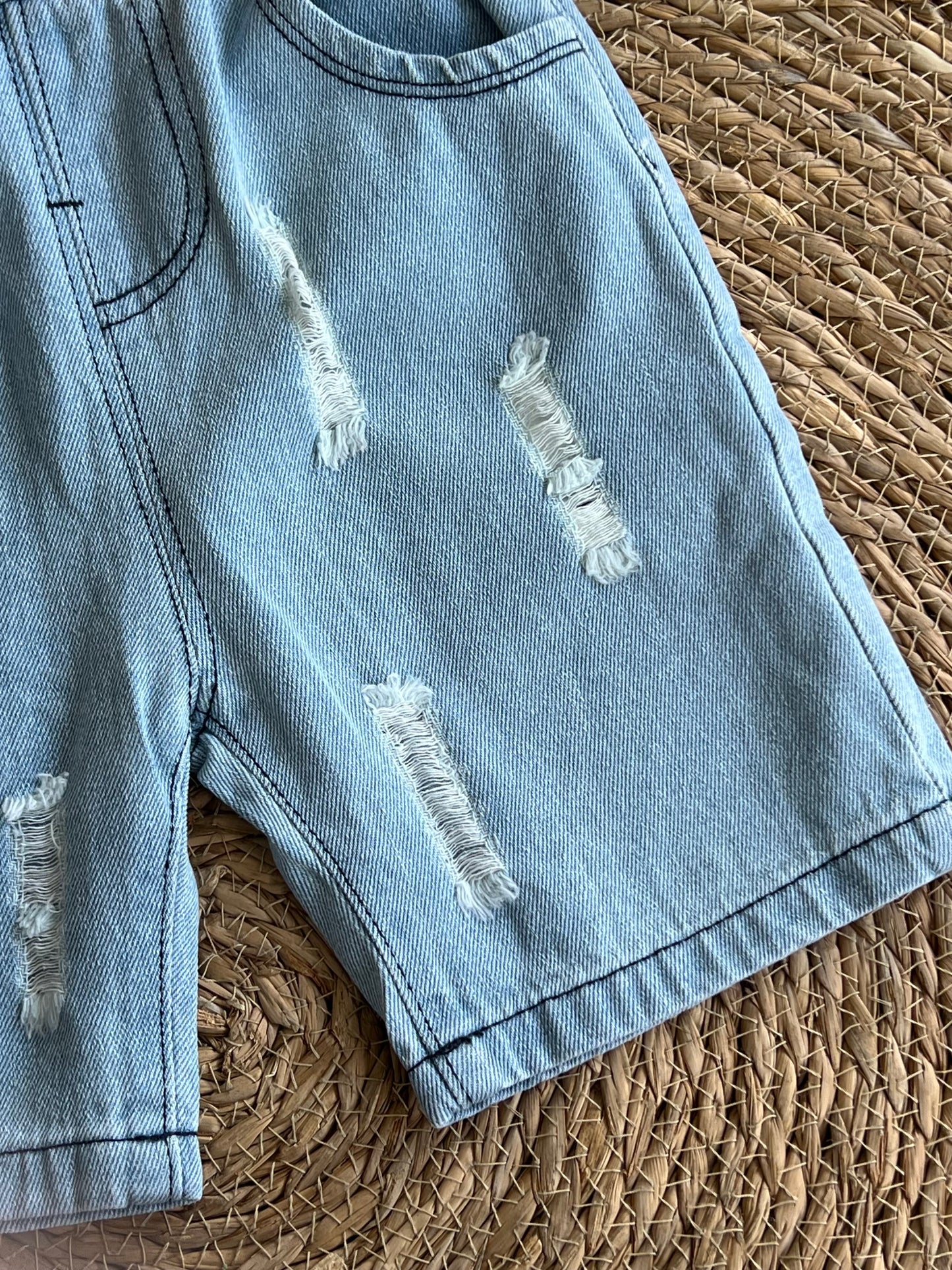 Light Denim Short