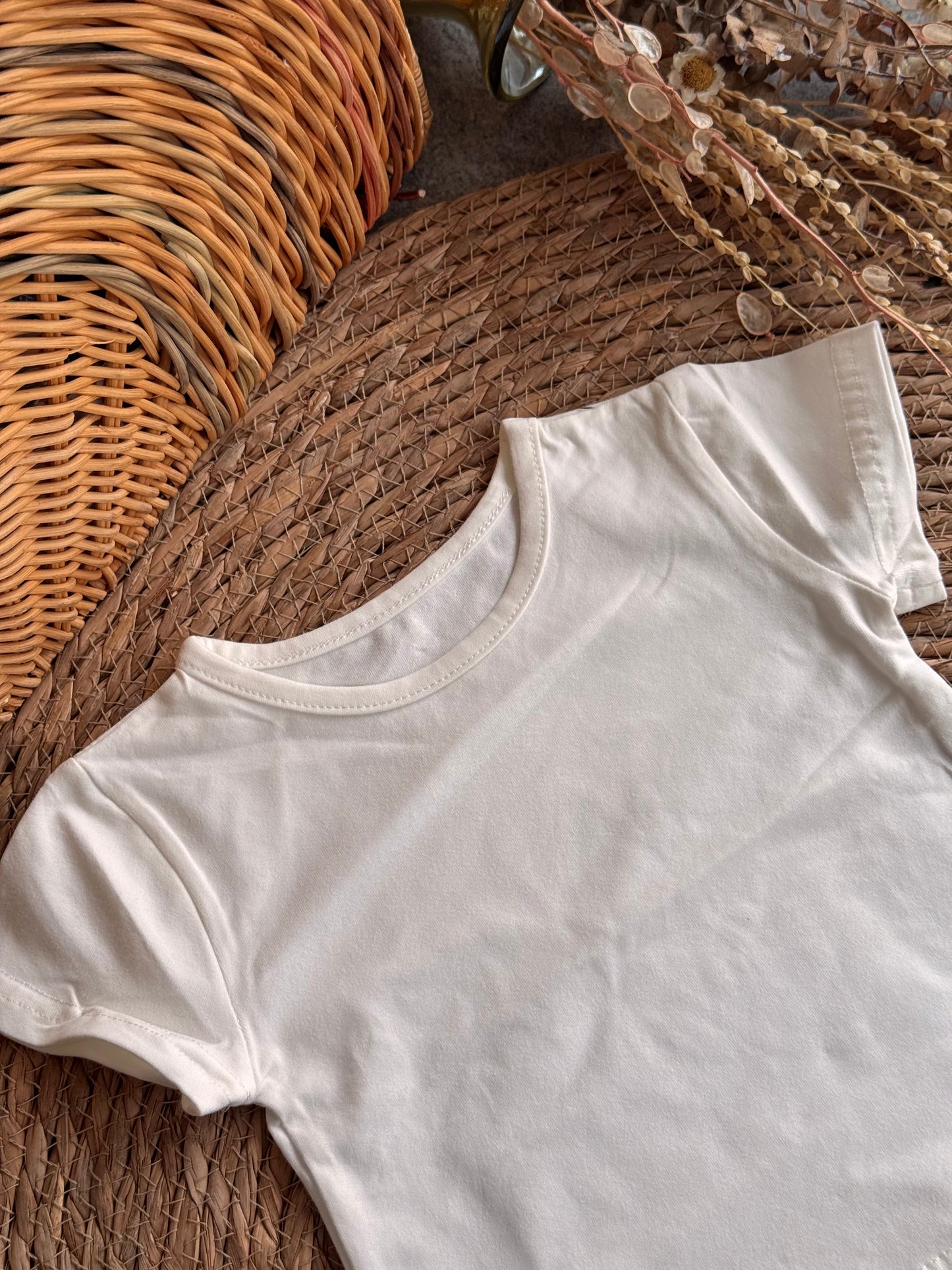 White Tee