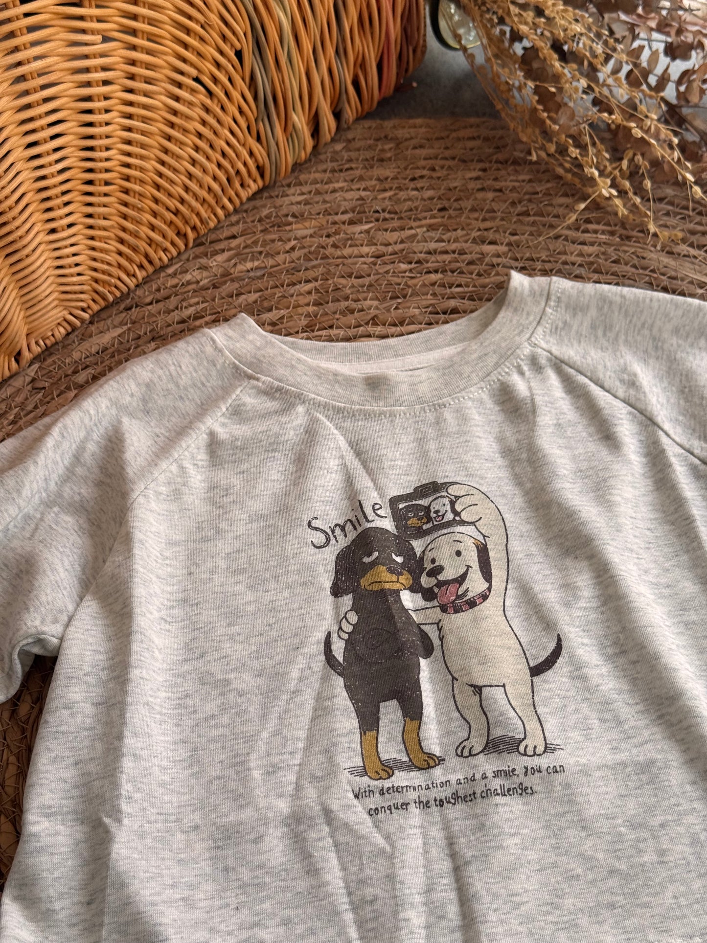 Best Buds Puppy Raglan-Tee