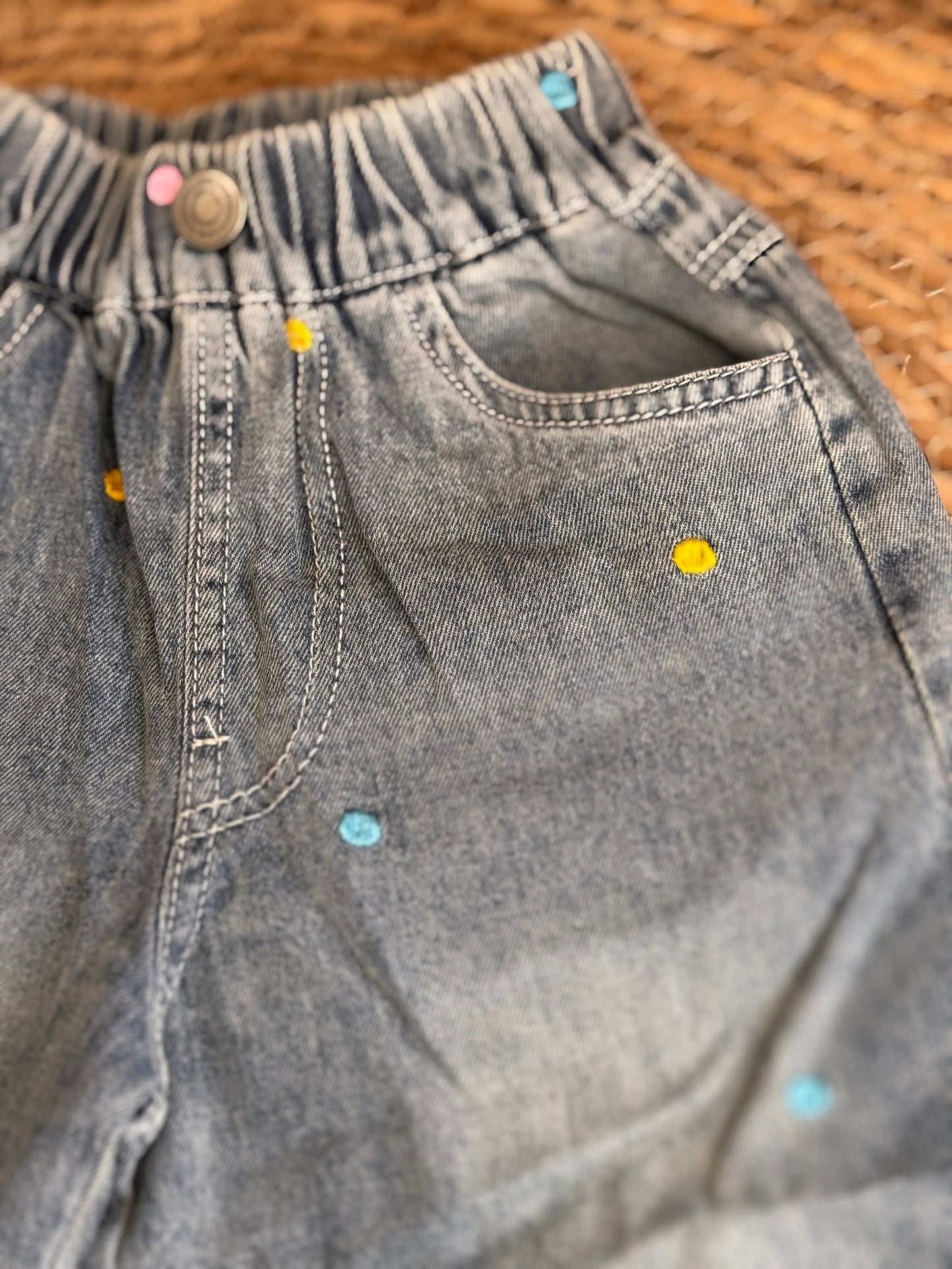 Berry Sweet Denim set