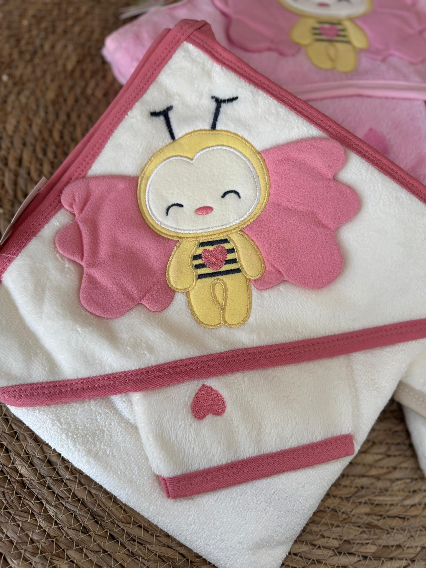 Bee Hug Hooded Towel