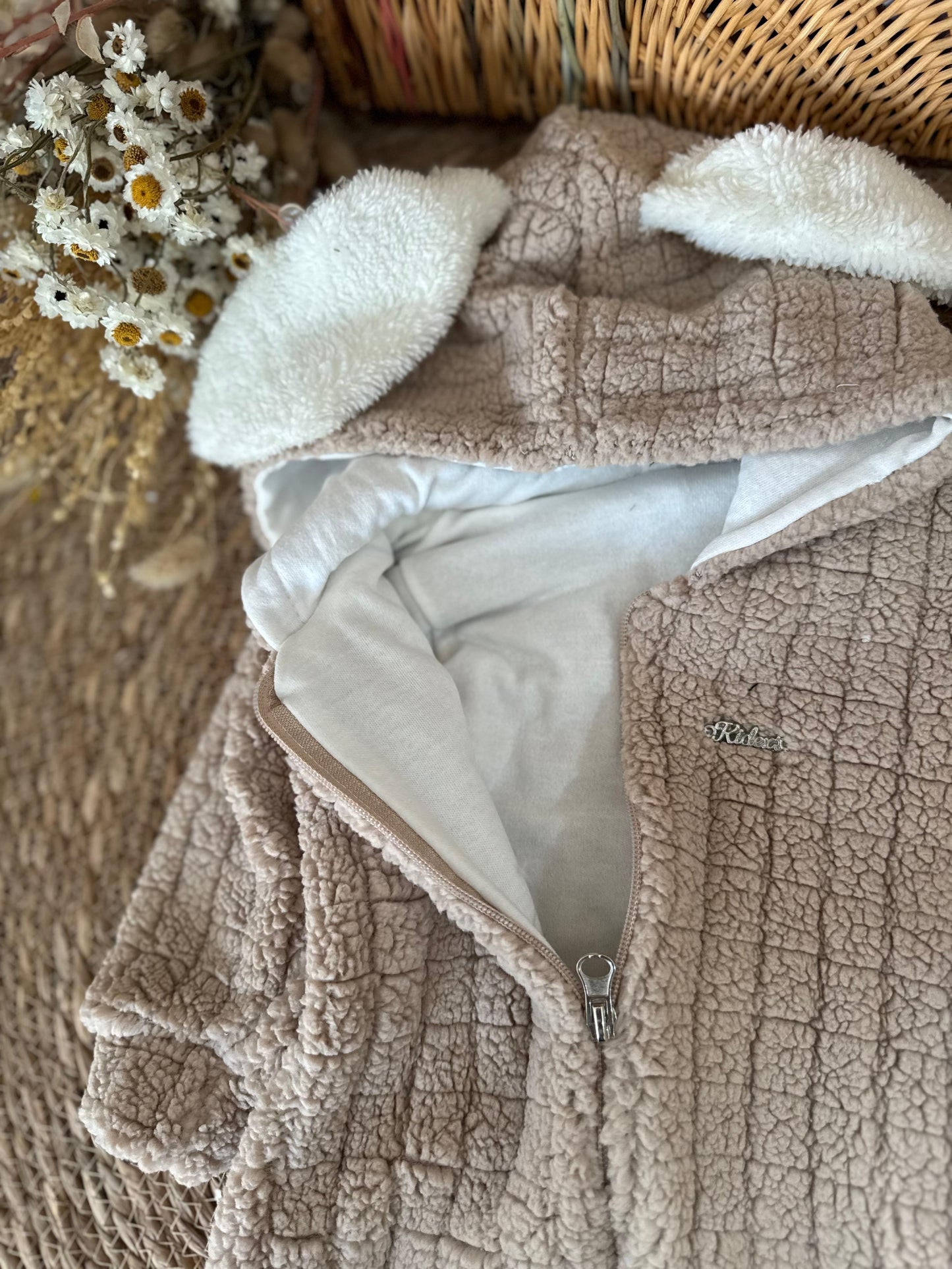 Chddle Ears Baby Fleece Suit