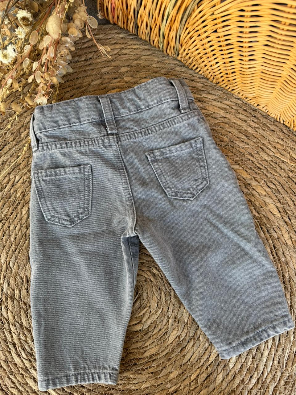 Gray Denim Jeans