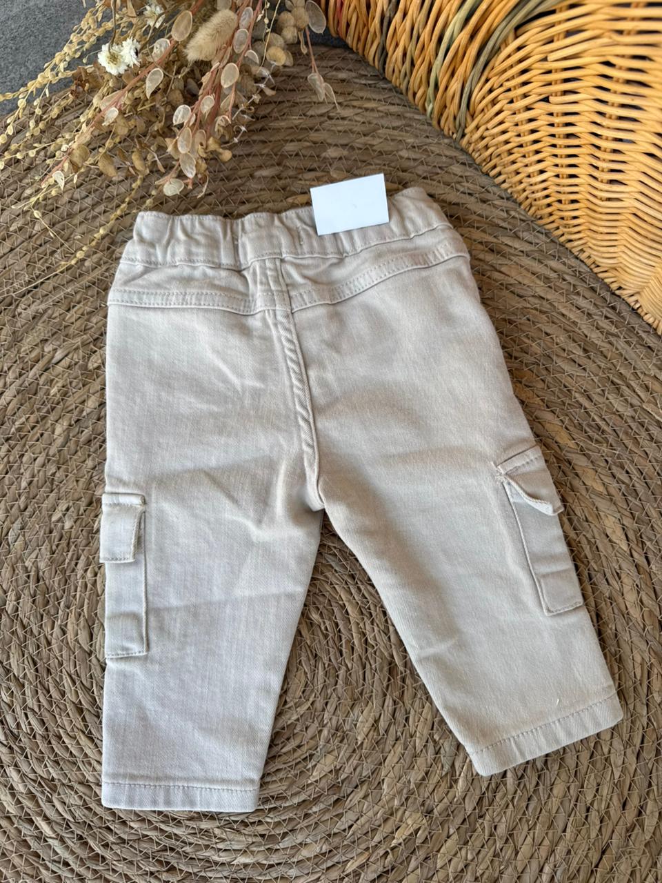 Light Beige Cargo Pants