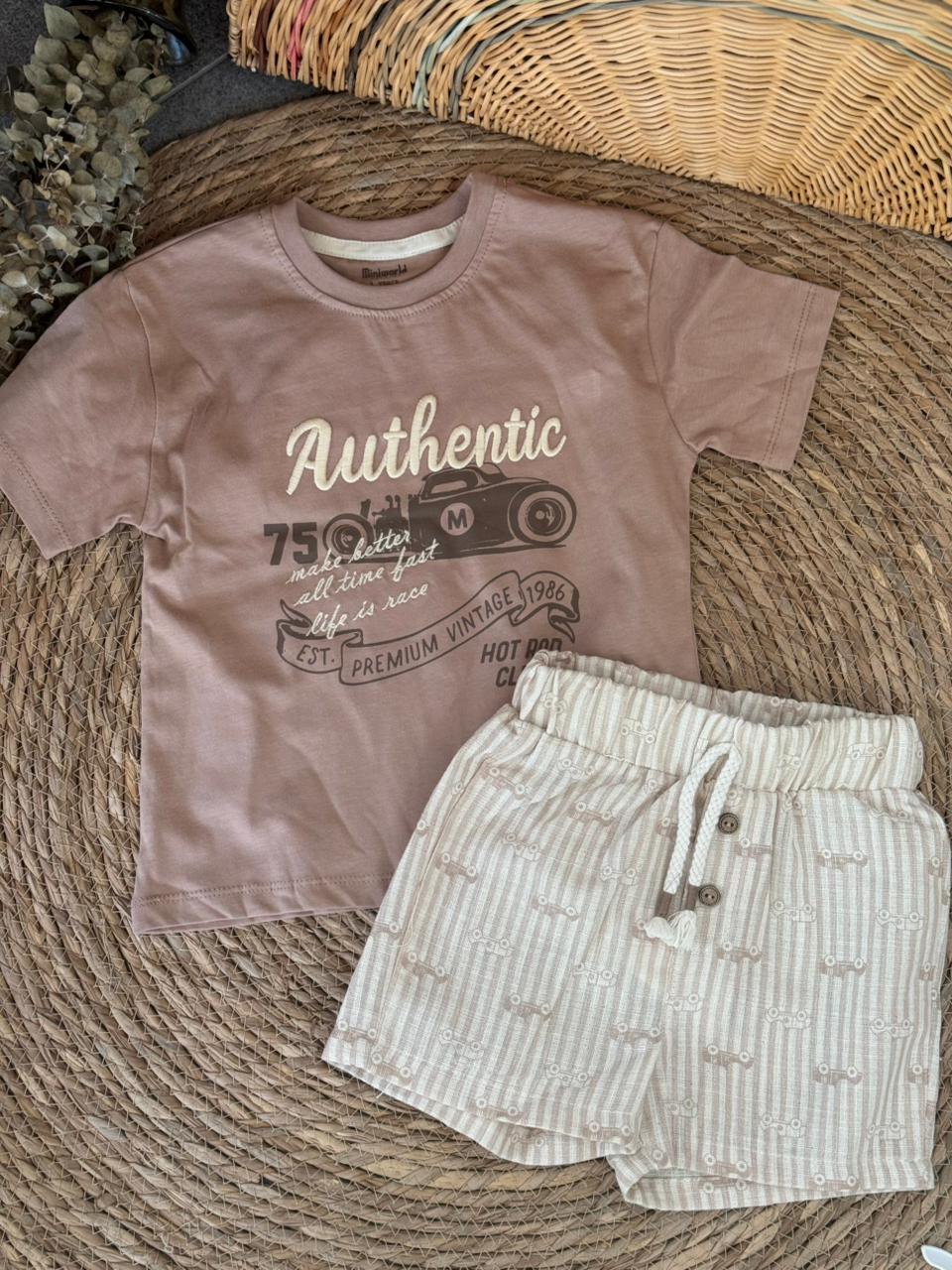Authentic set-brown